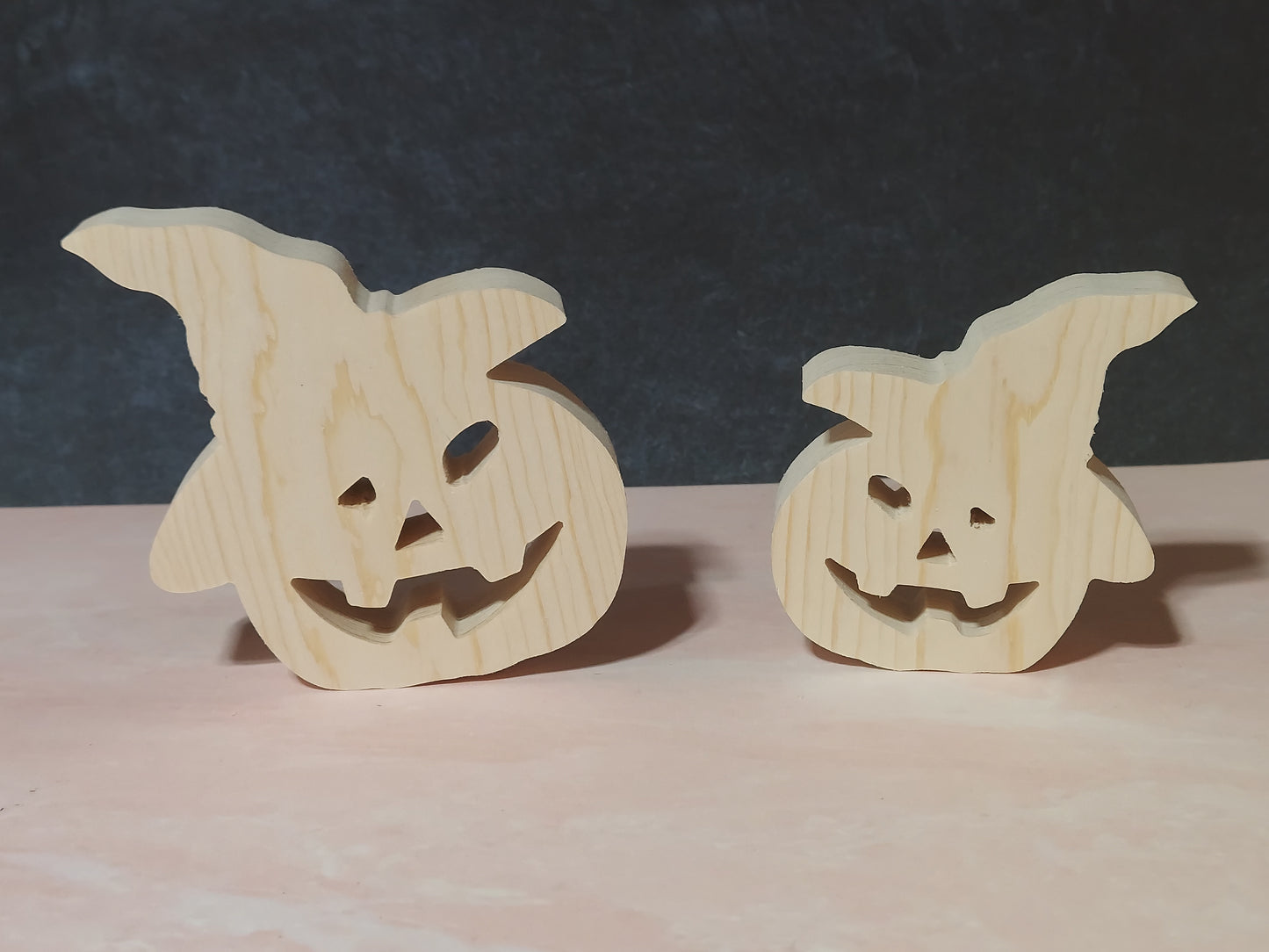 Unfinished Wooden Pumpkin Cutout