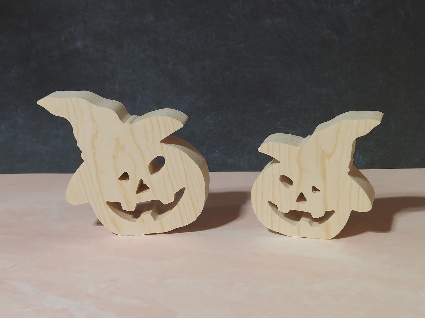 Unfinished Wooden Pumpkin Cutout