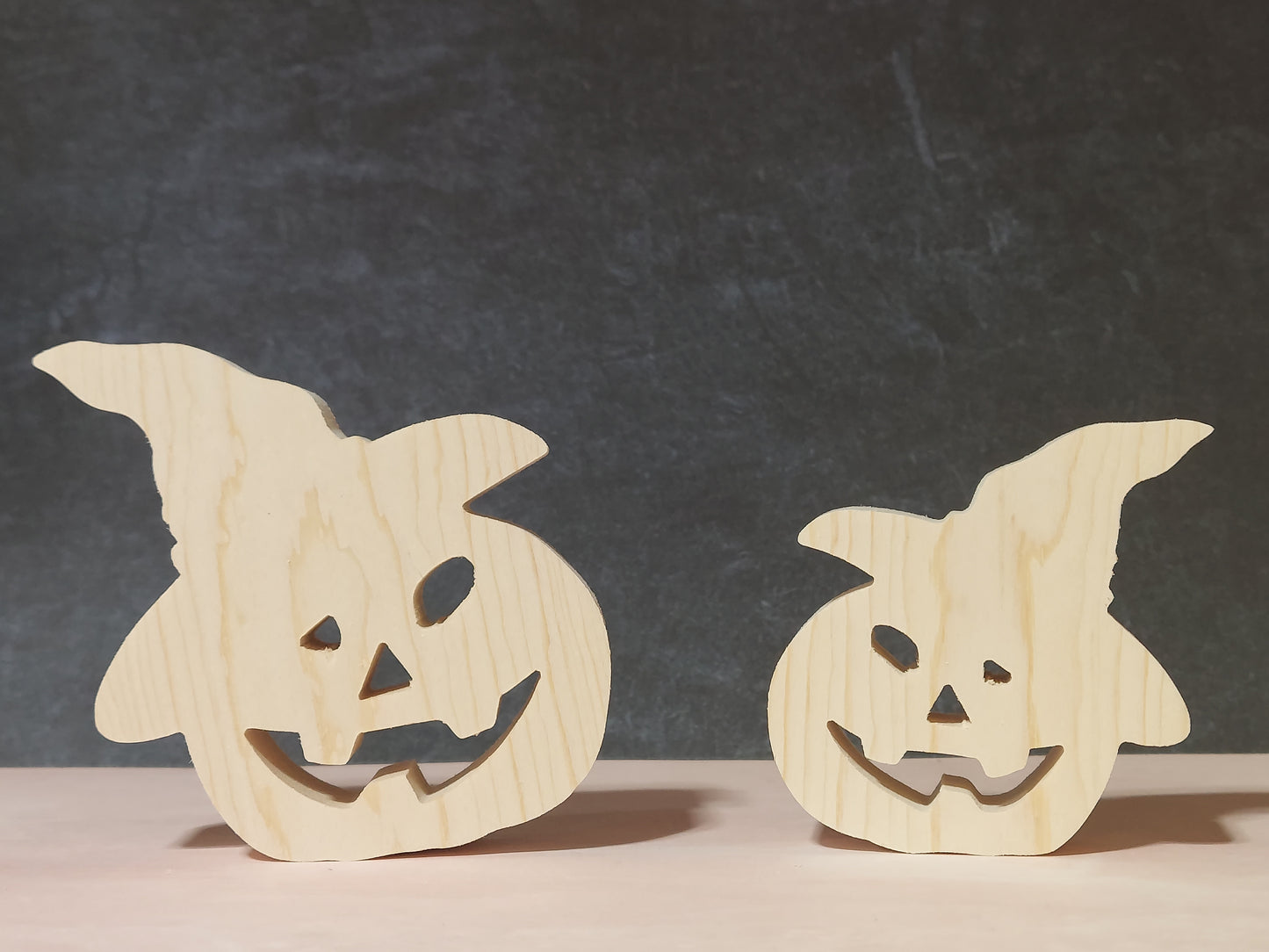 Unfinished Wooden Pumpkin Cutout