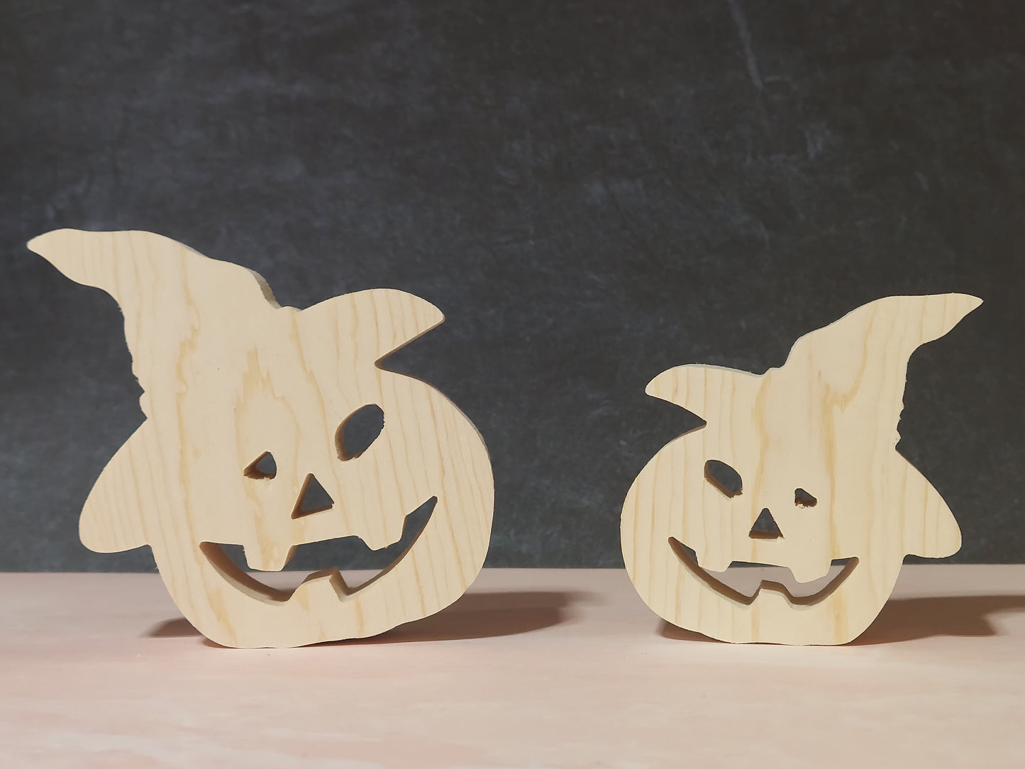 Unfinished Wooden Pumpkin Cutout