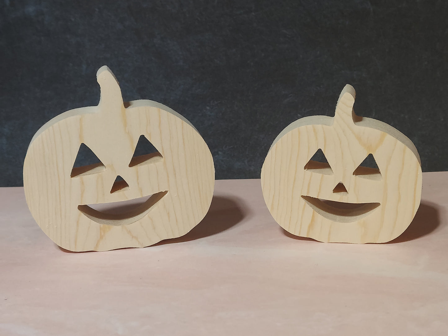 Unfinished Wooden Pumpkin Cutout