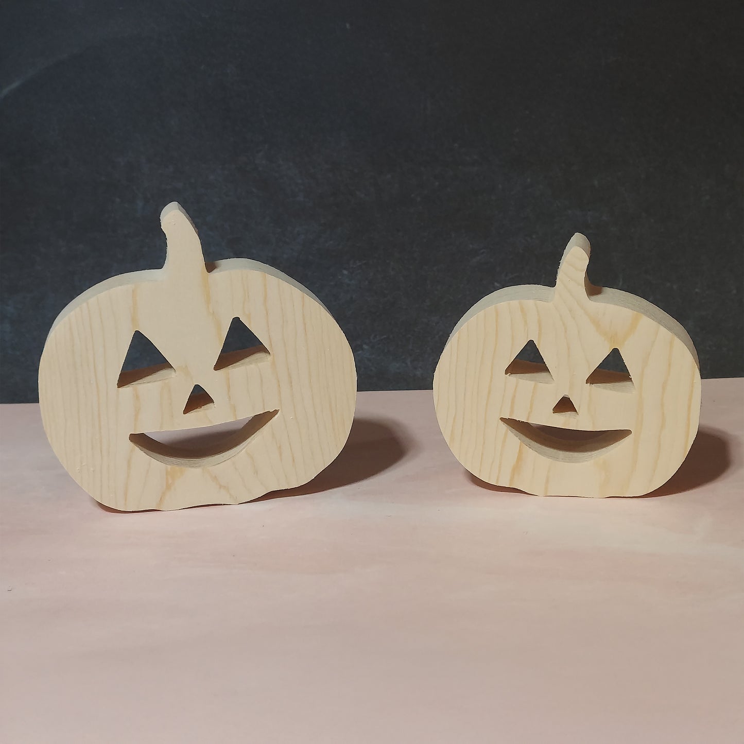 Unfinished Wooden Pumpkin Cutout