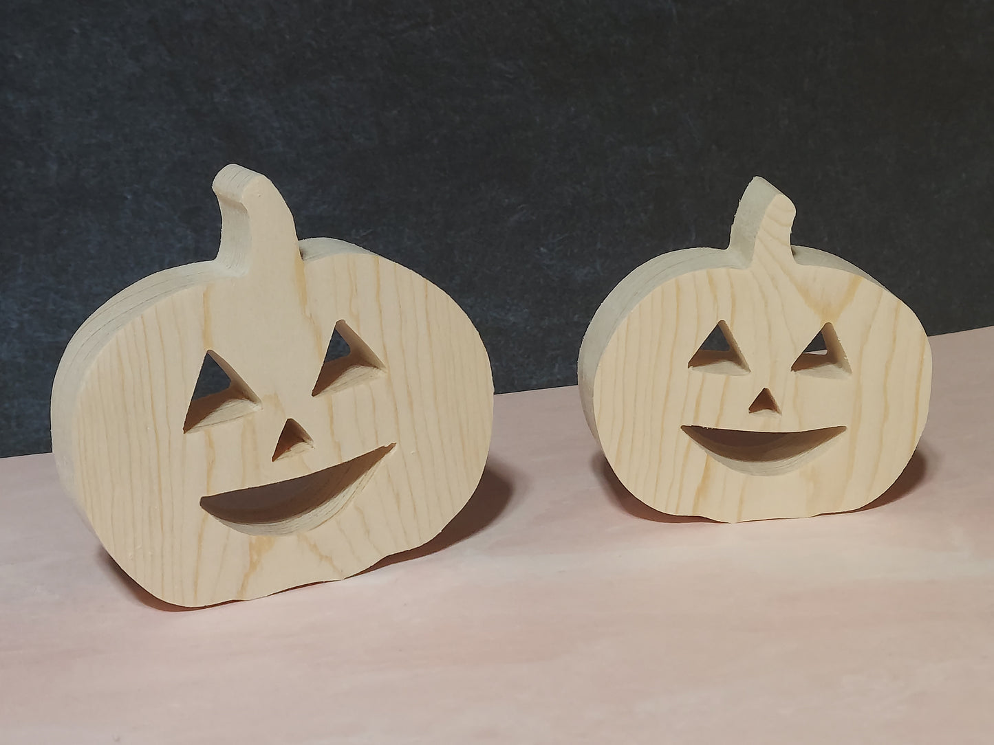 Unfinished Wooden Pumpkin Cutout