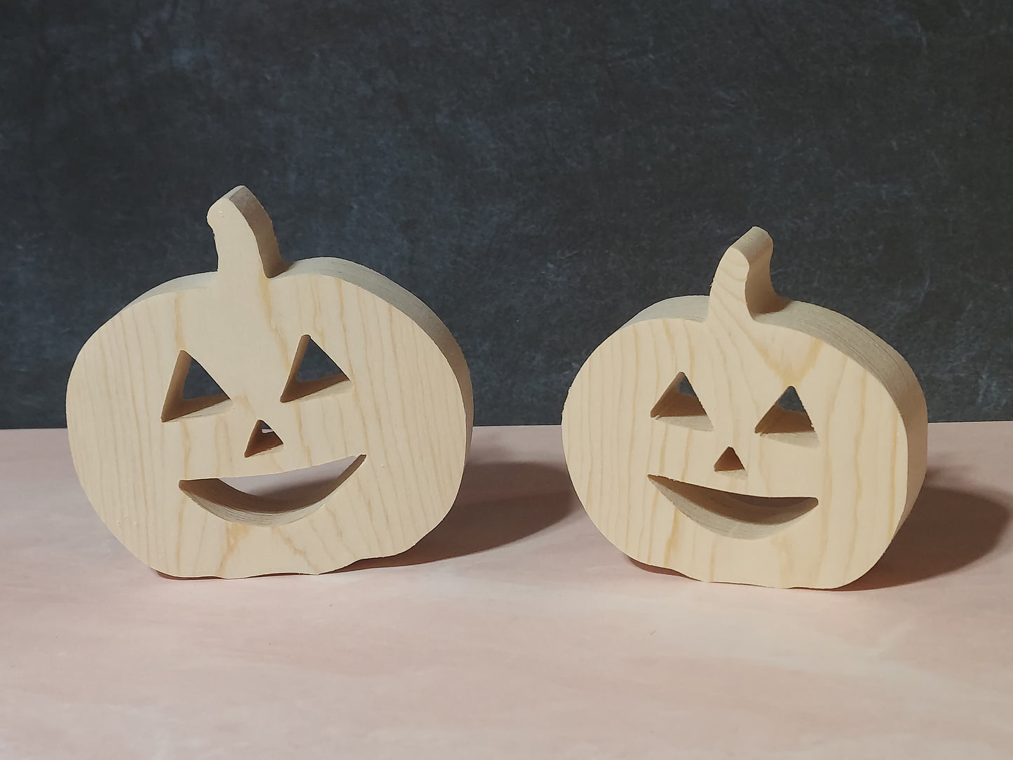 Unfinished Wooden Pumpkin Cutout