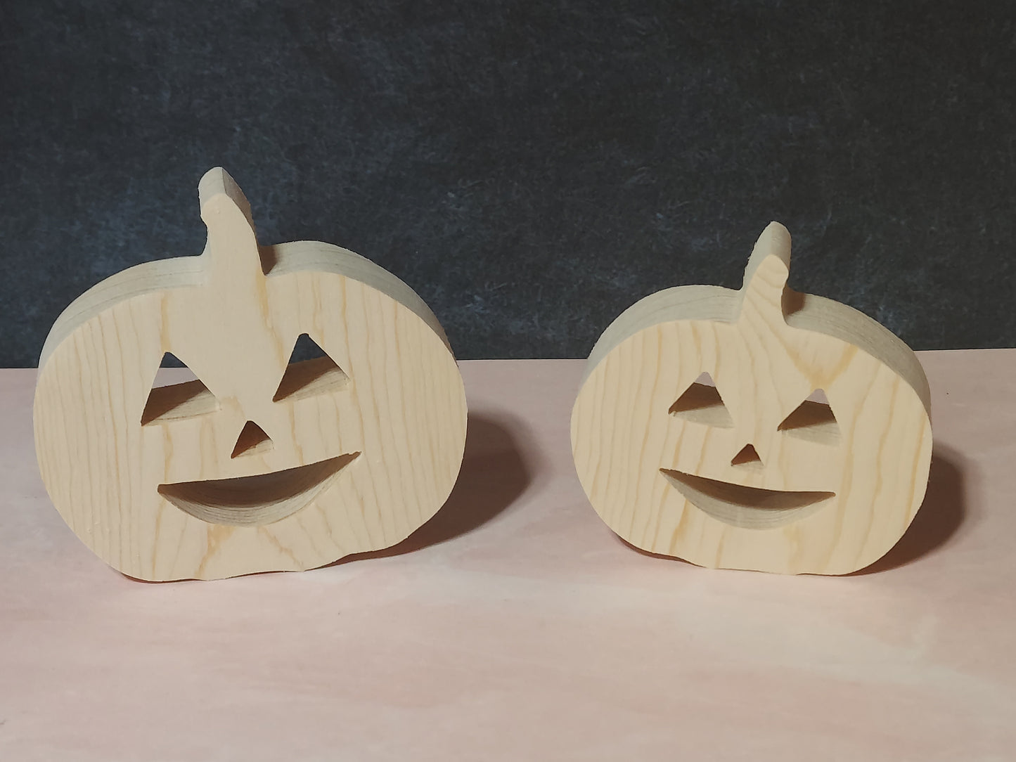 Unfinished Wooden Pumpkin Cutout