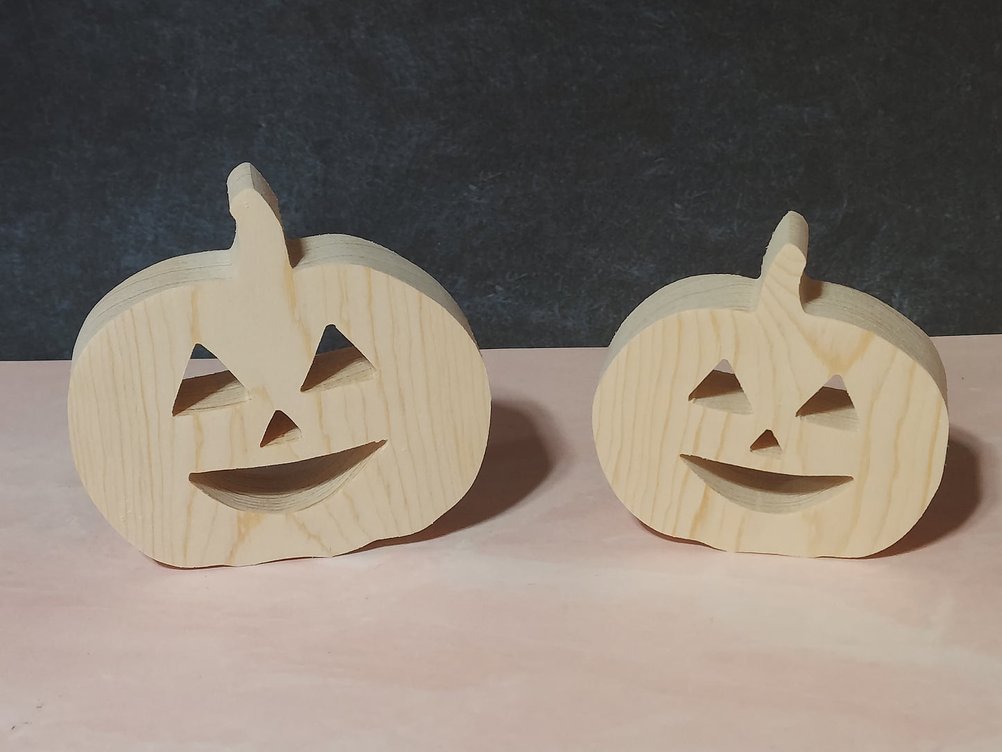 Unfinished Wooden Pumpkin Cutout