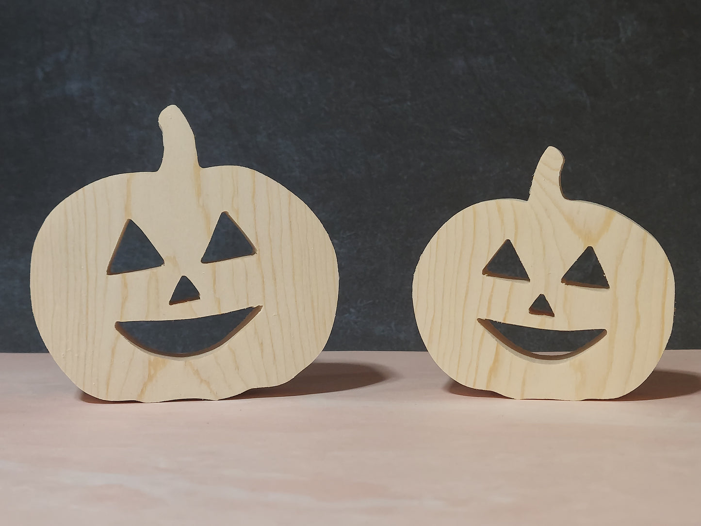 Unfinished Wooden Pumpkin Cutout