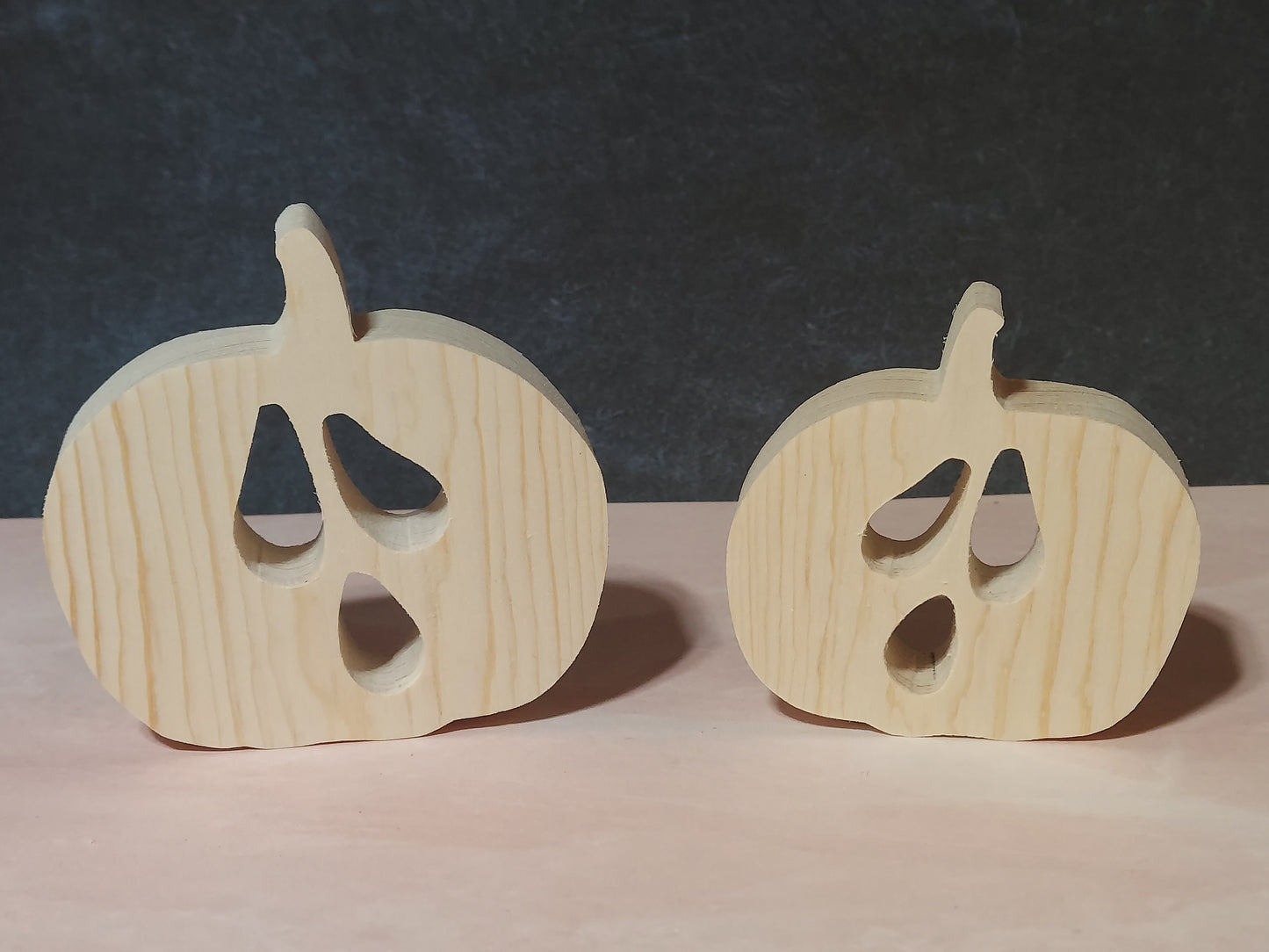 Unfinished Wooden Pumpkin Cutout