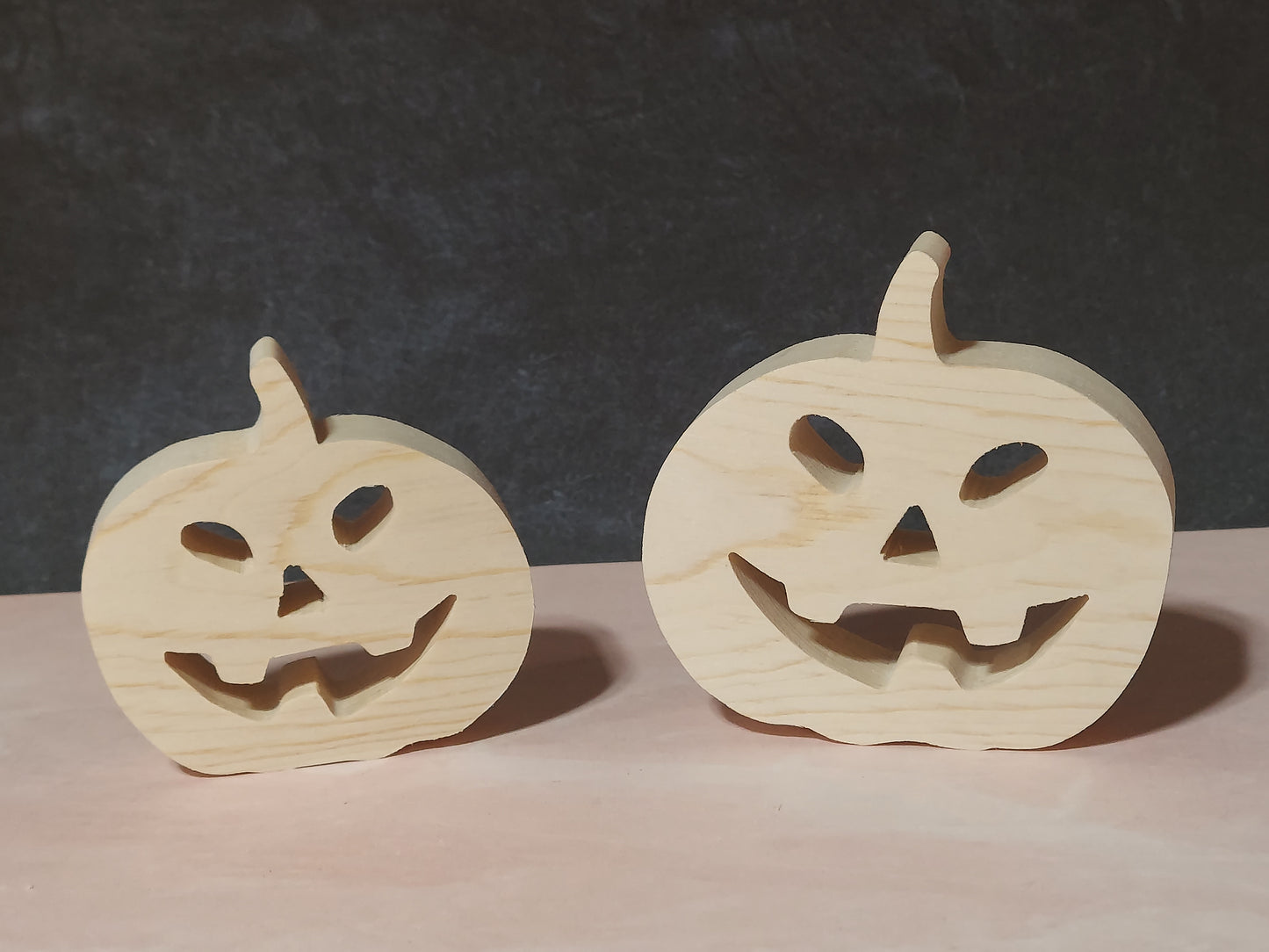 Unfinished Wooden Pumpkin Cutout