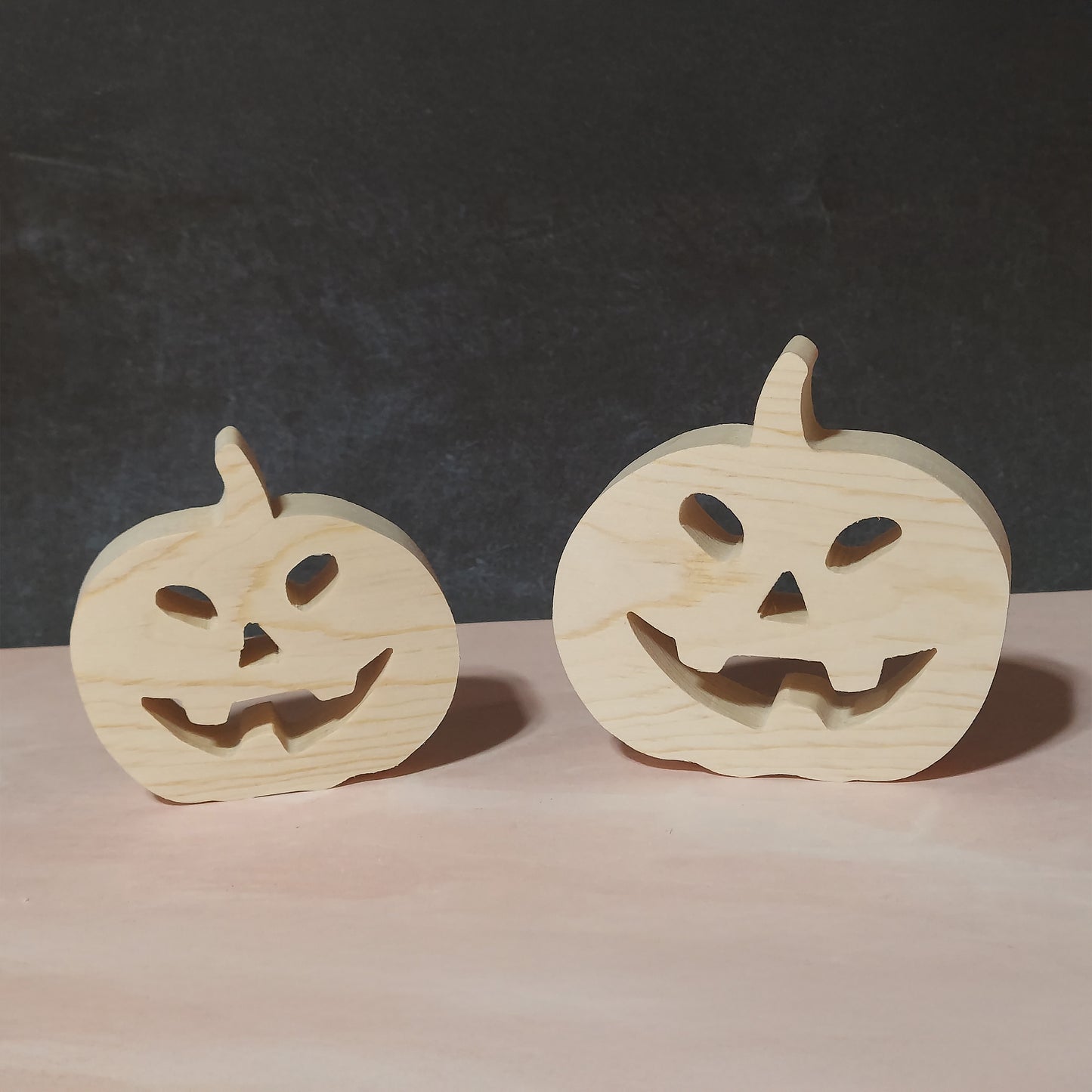 Unfinished Wooden Pumpkin Cutout