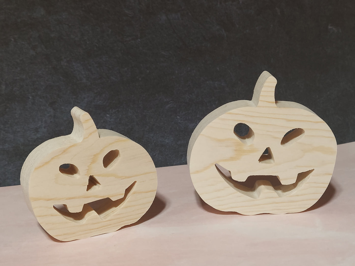 Unfinished Wooden Pumpkin Cutout