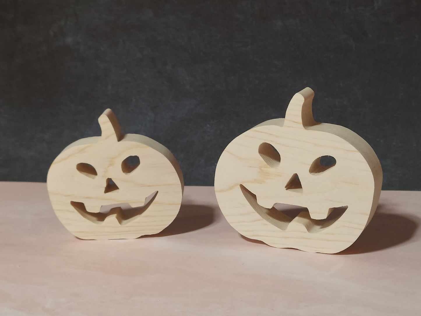 Unfinished Wooden Pumpkin Cutout