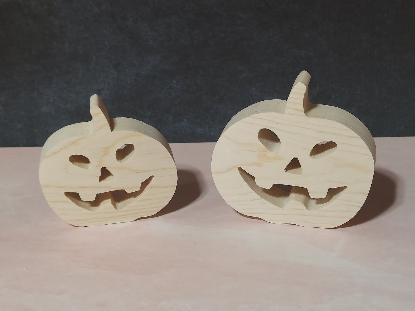 Unfinished Wooden Pumpkin Cutout