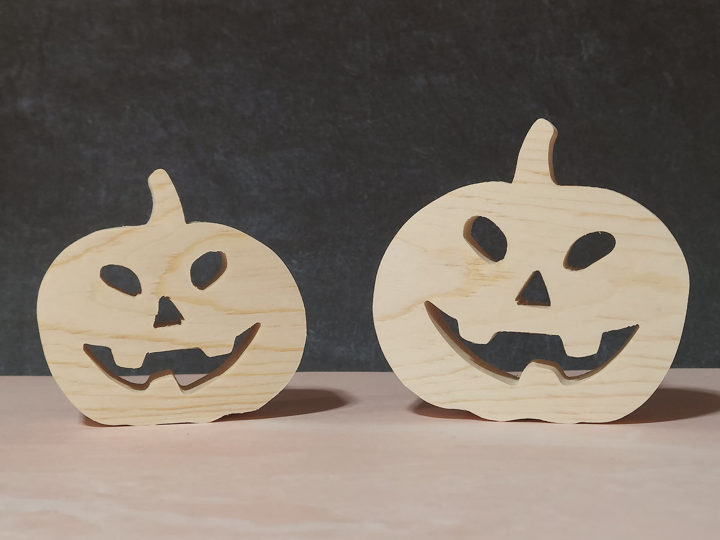 Unfinished Wooden Pumpkin Cutout