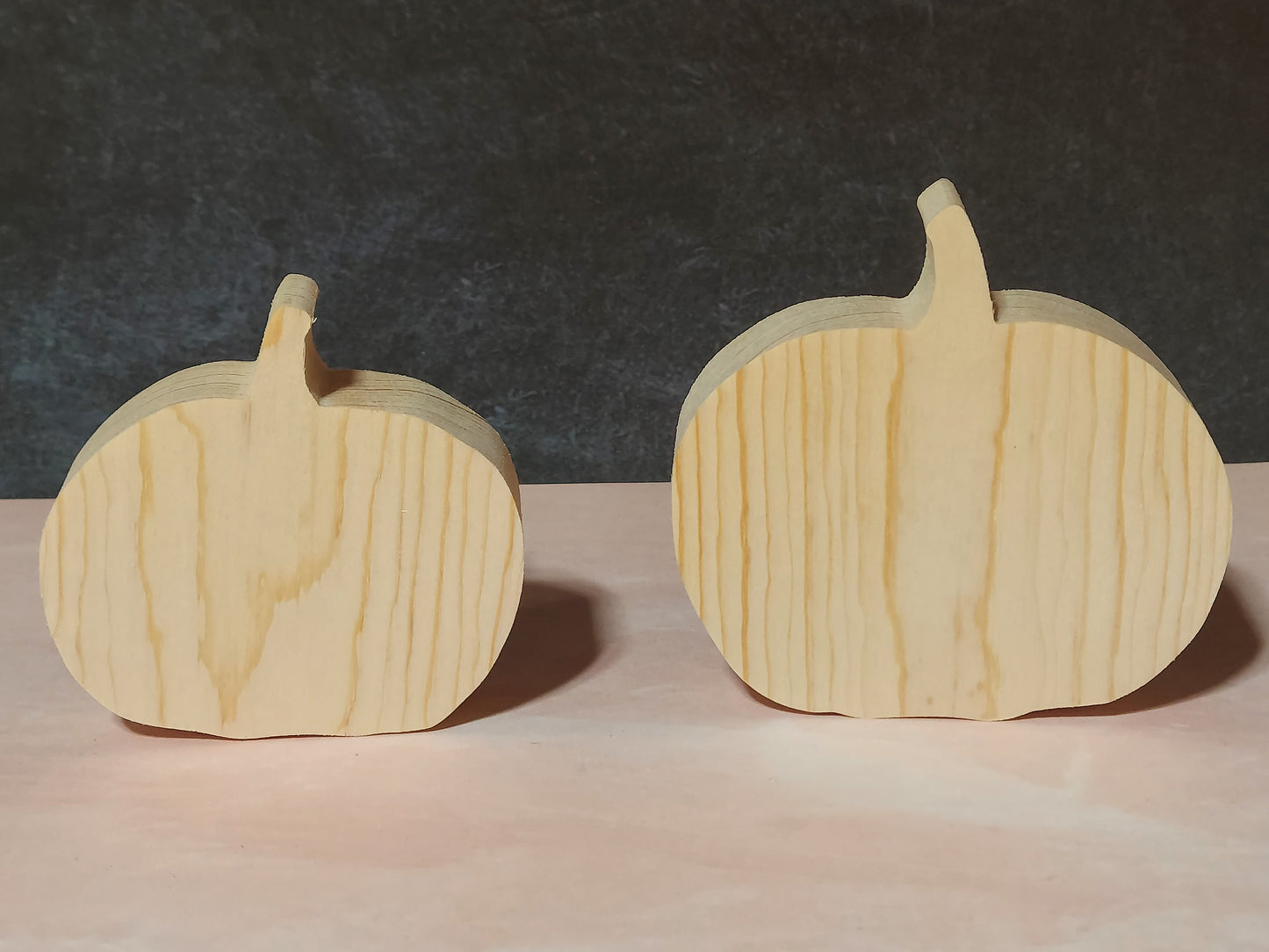 Unfinished Wooden Pumpkin Cutout