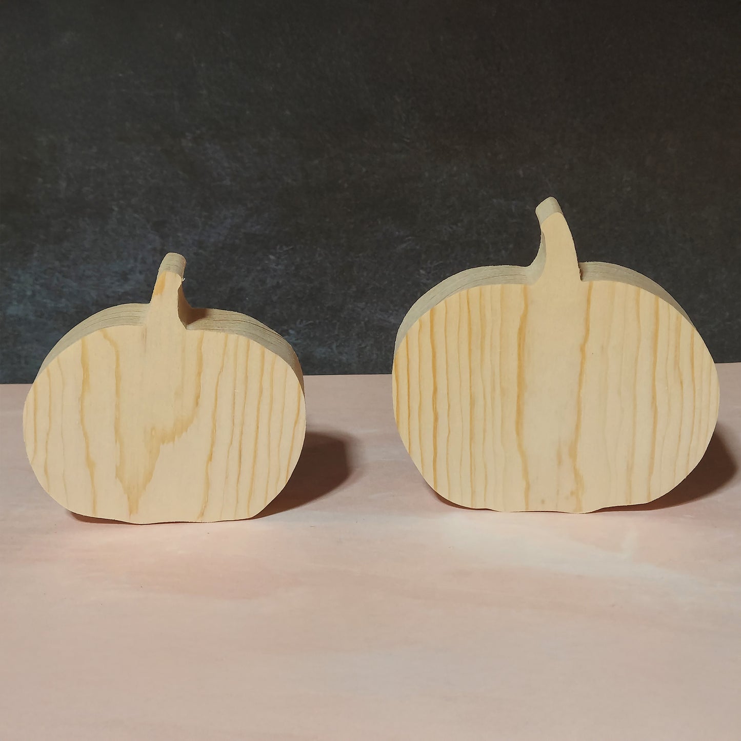 Unfinished Wooden Pumpkin Cutout