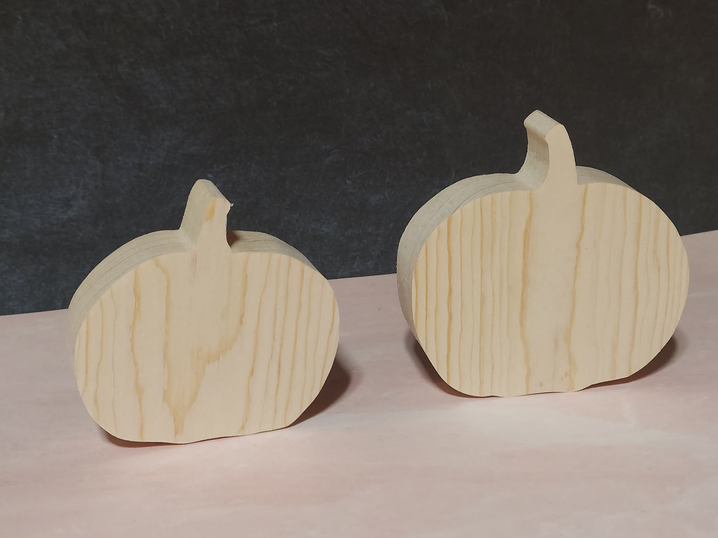 Unfinished Wooden Pumpkin Cutout