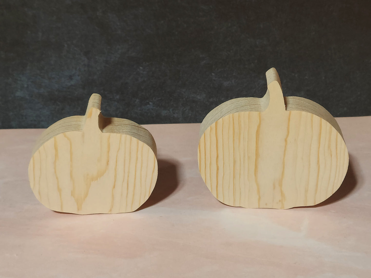 Unfinished Wooden Pumpkin Cutout