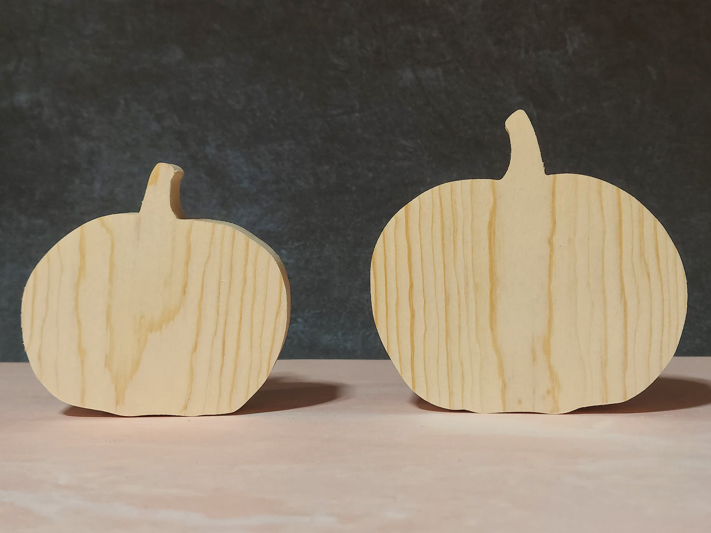 Unfinished Wooden Pumpkin Cutout