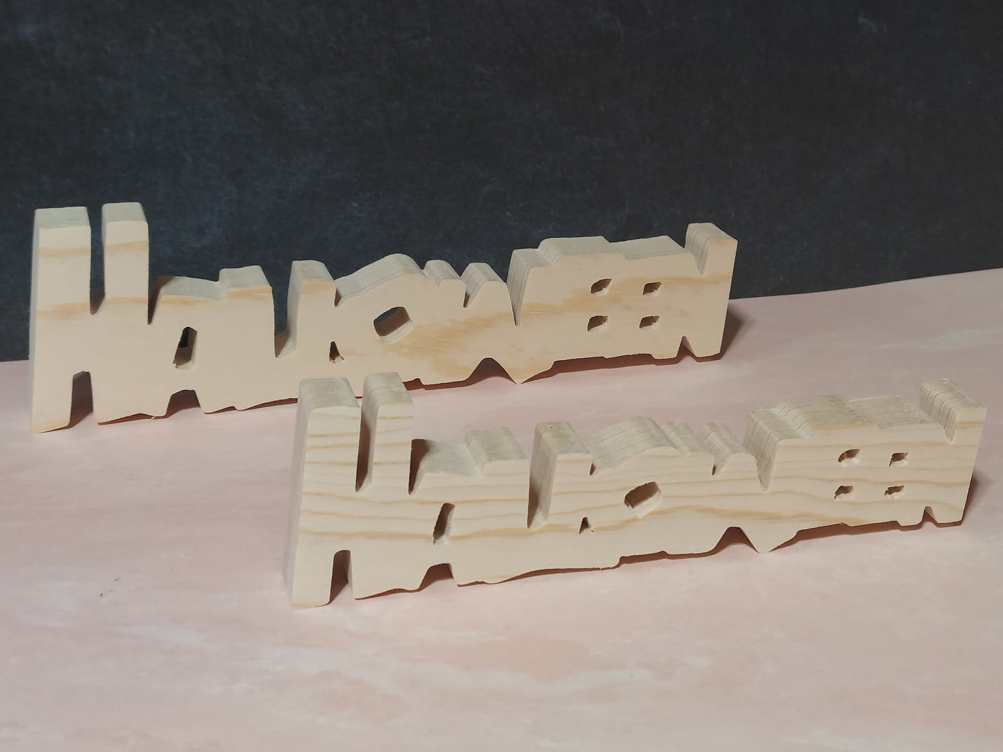 Unfinished Wooden Halloween Cutout