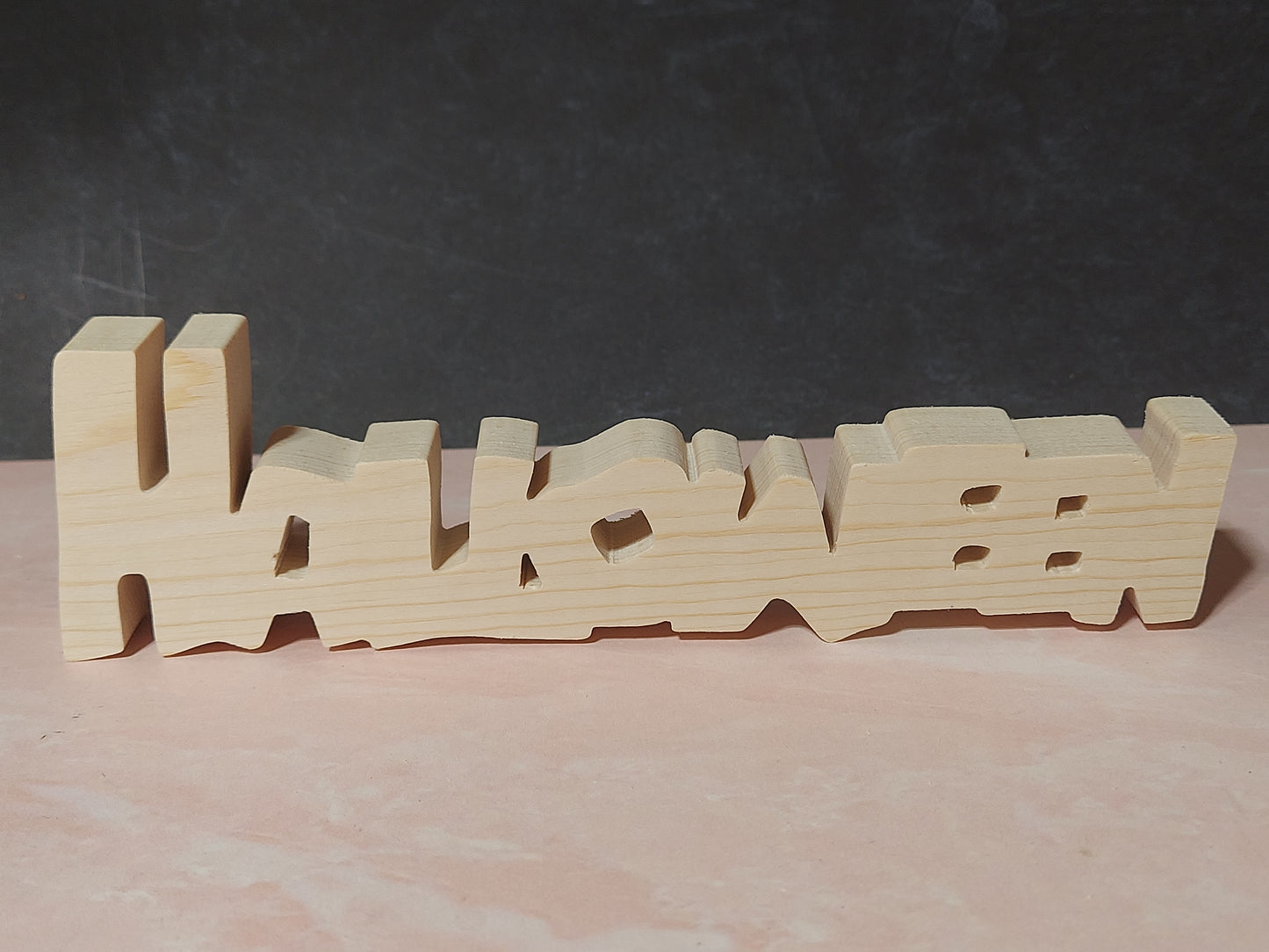 Unfinished Wooden Halloween Cutout