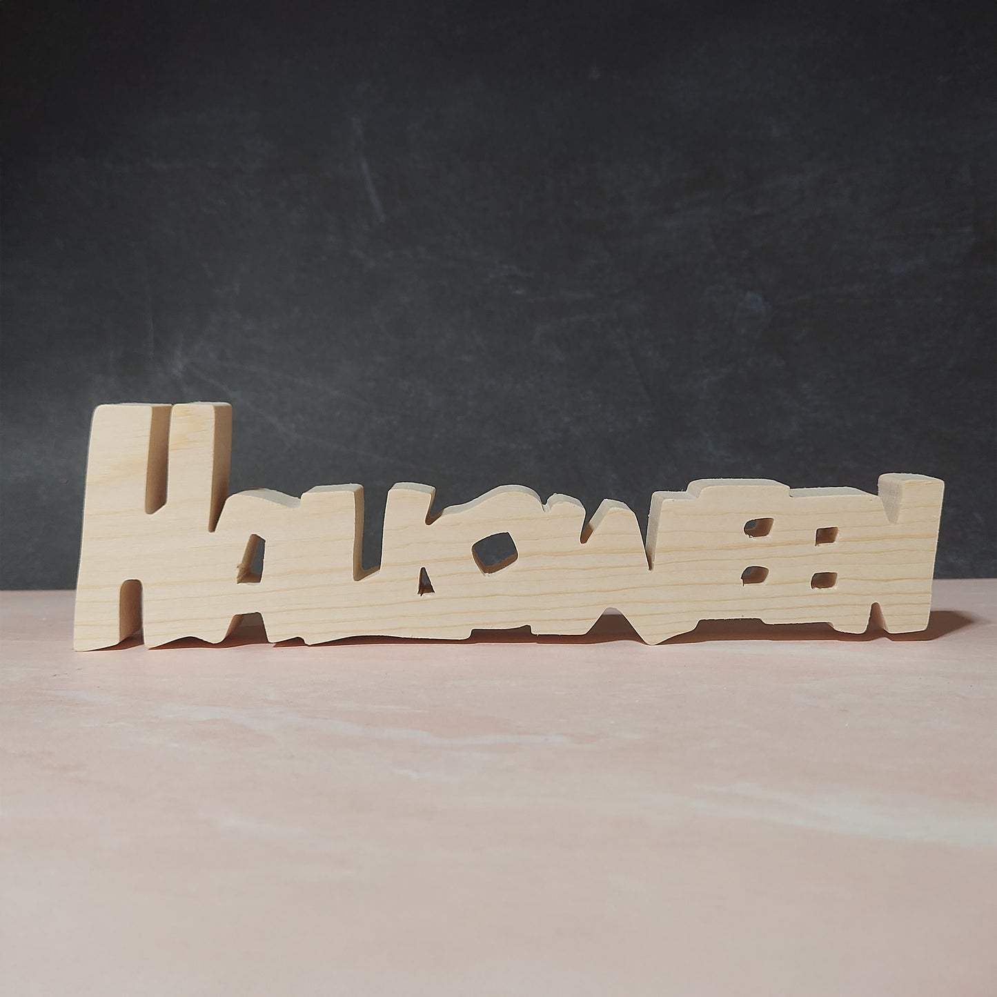 Unfinished Wooden Halloween Cutout