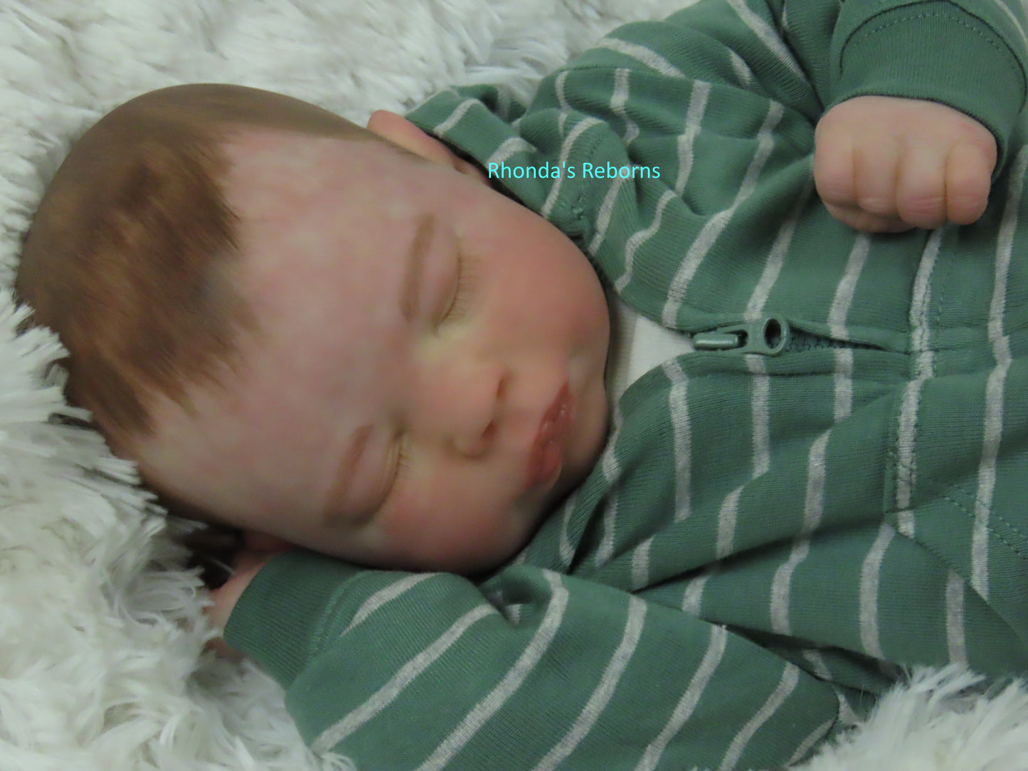 Bryson Sleeping - Custom Reborn Baby