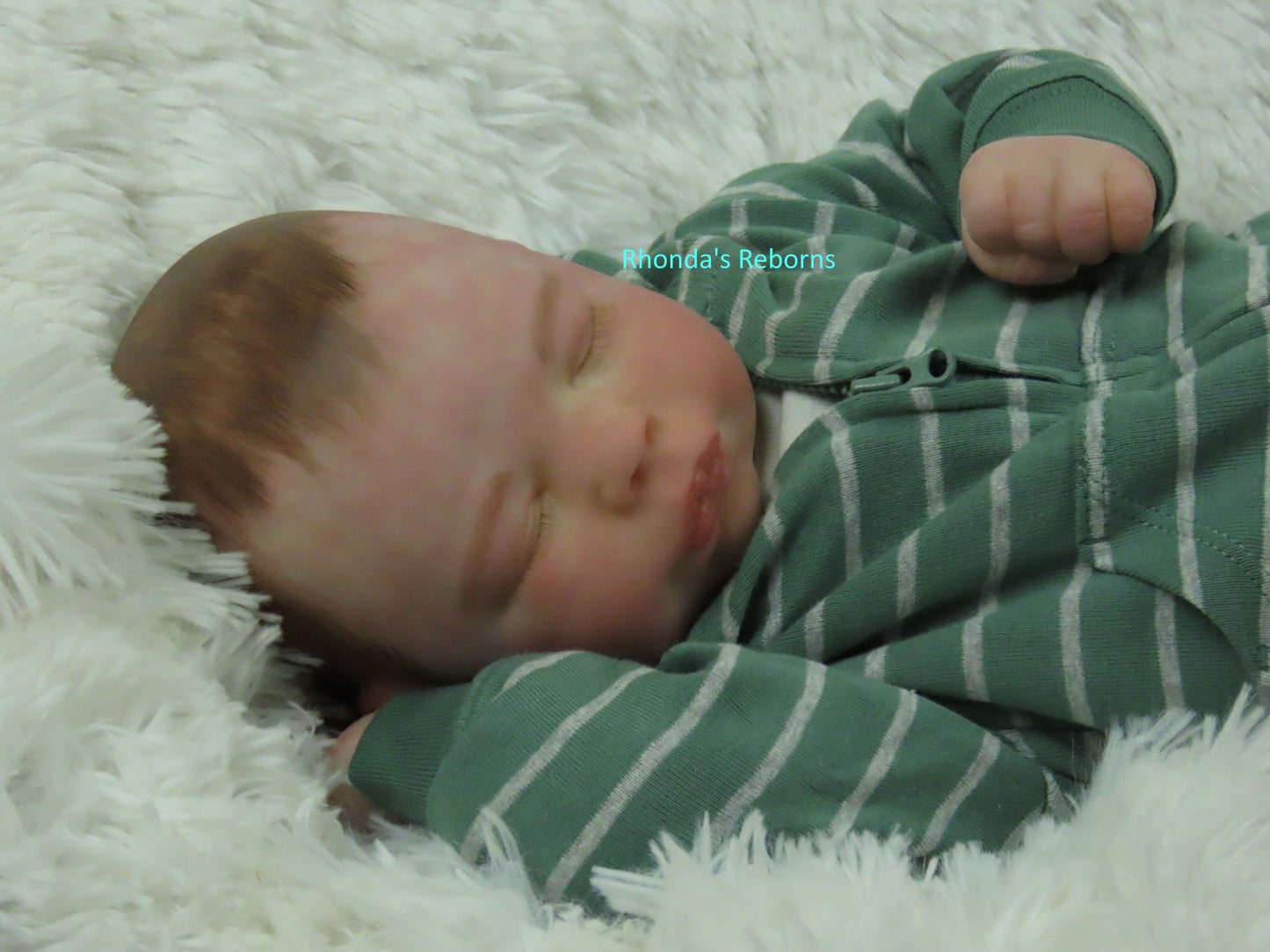 Bryson Sleeping - Custom Reborn Baby