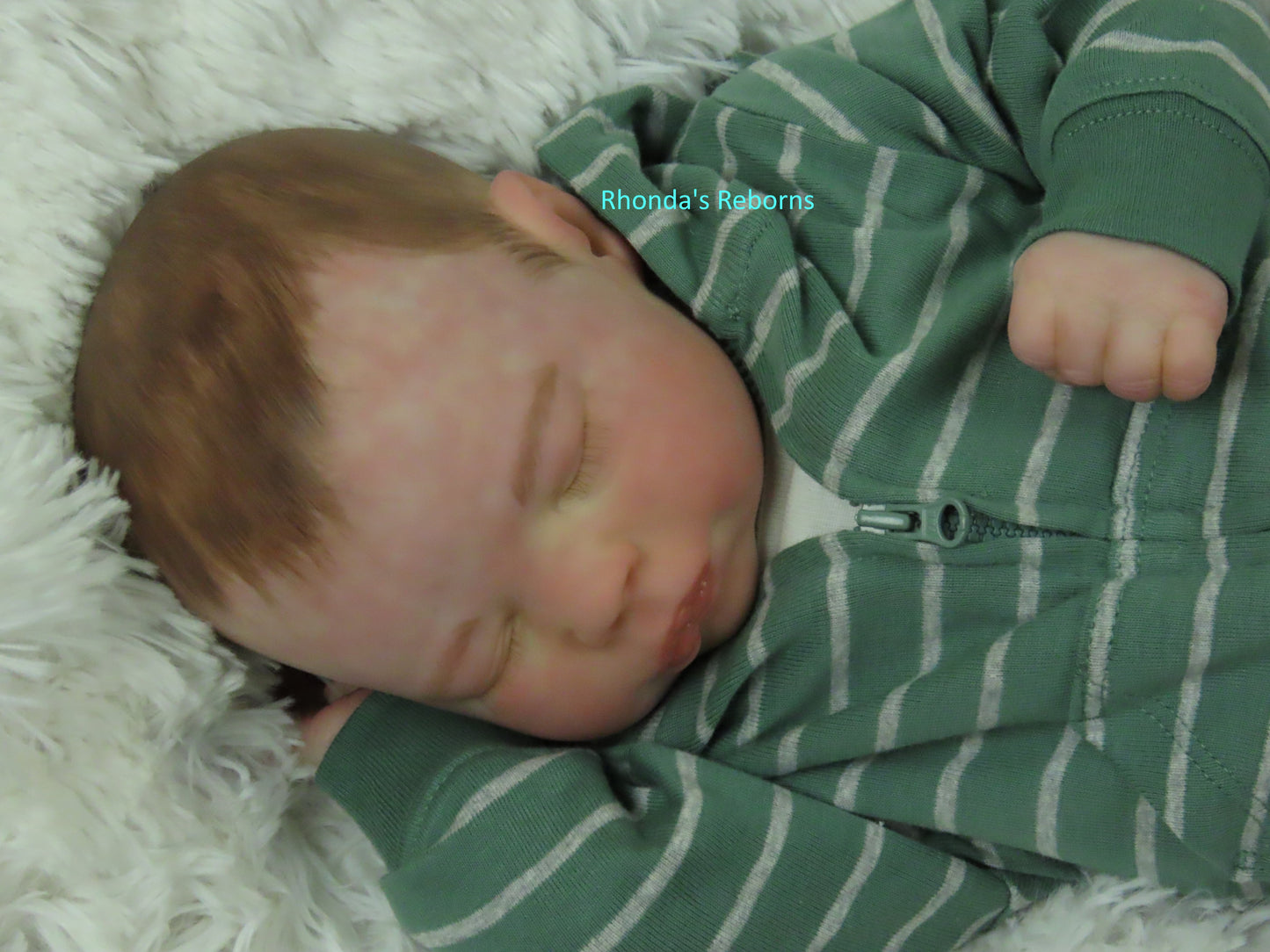 Bryson Sleeping - Custom Reborn Baby