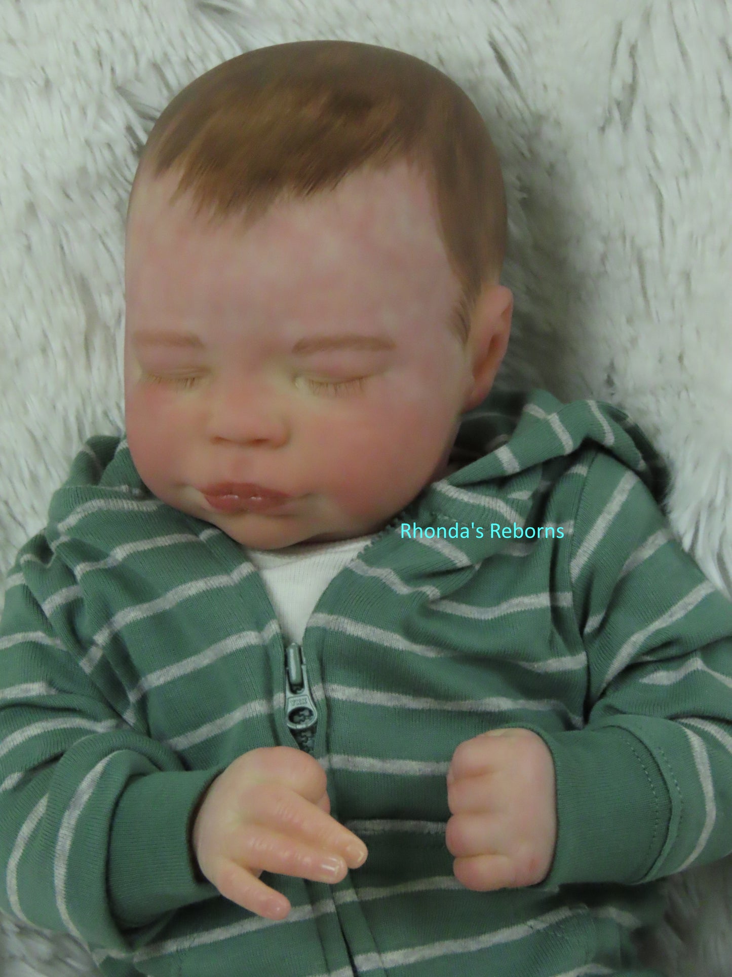 Bryson Sleeping - Custom Reborn Baby