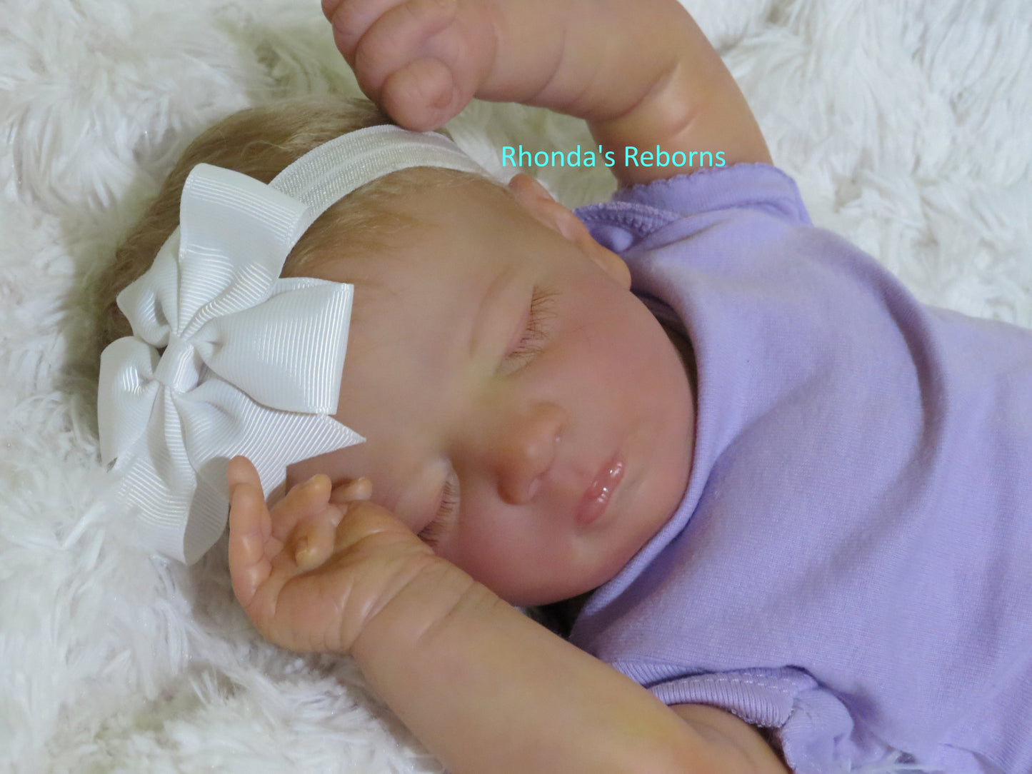 Alexa Sleeping - Custom Reborn Baby