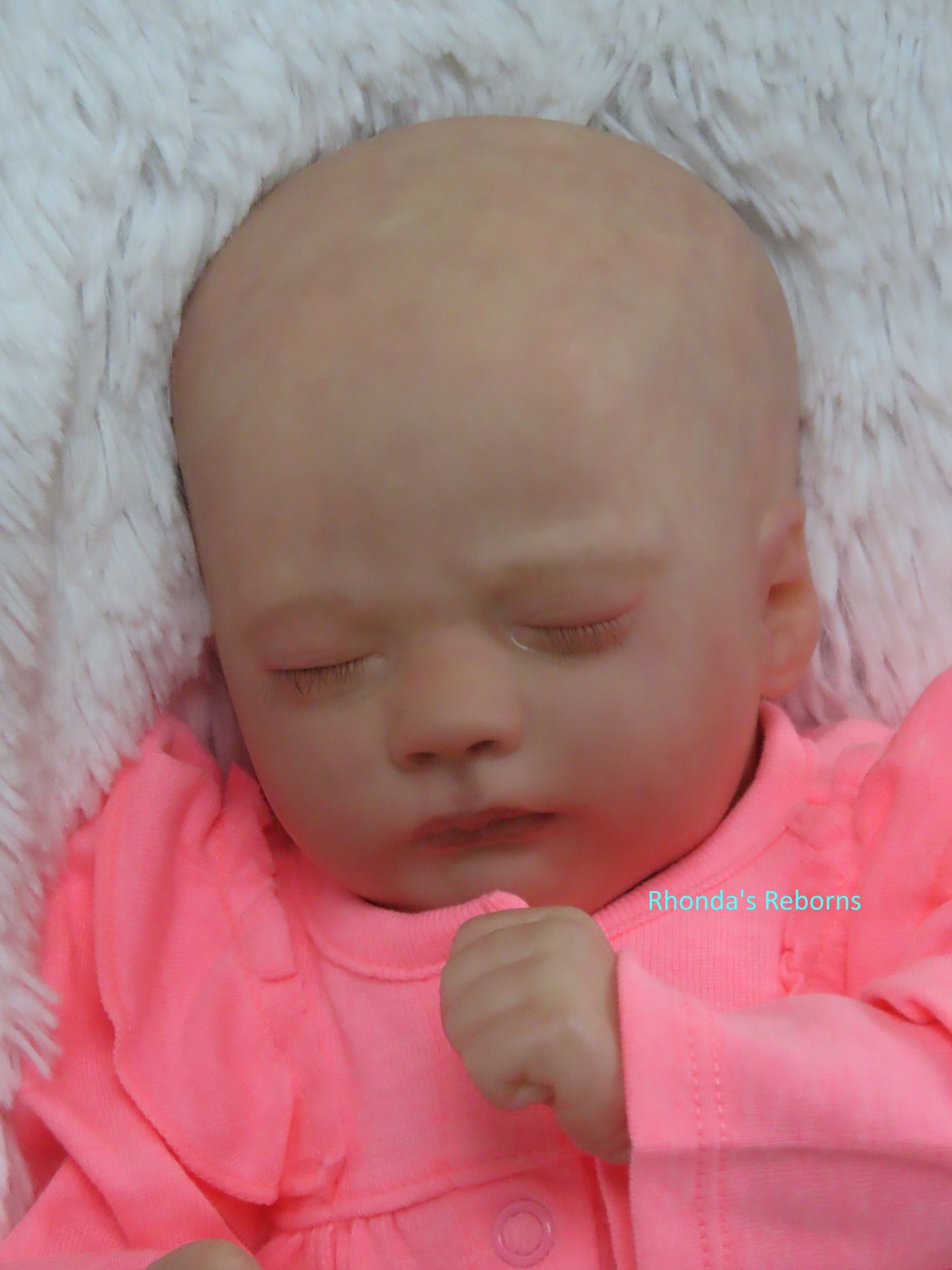 Ashley Sleeping - Custom Reborn Baby