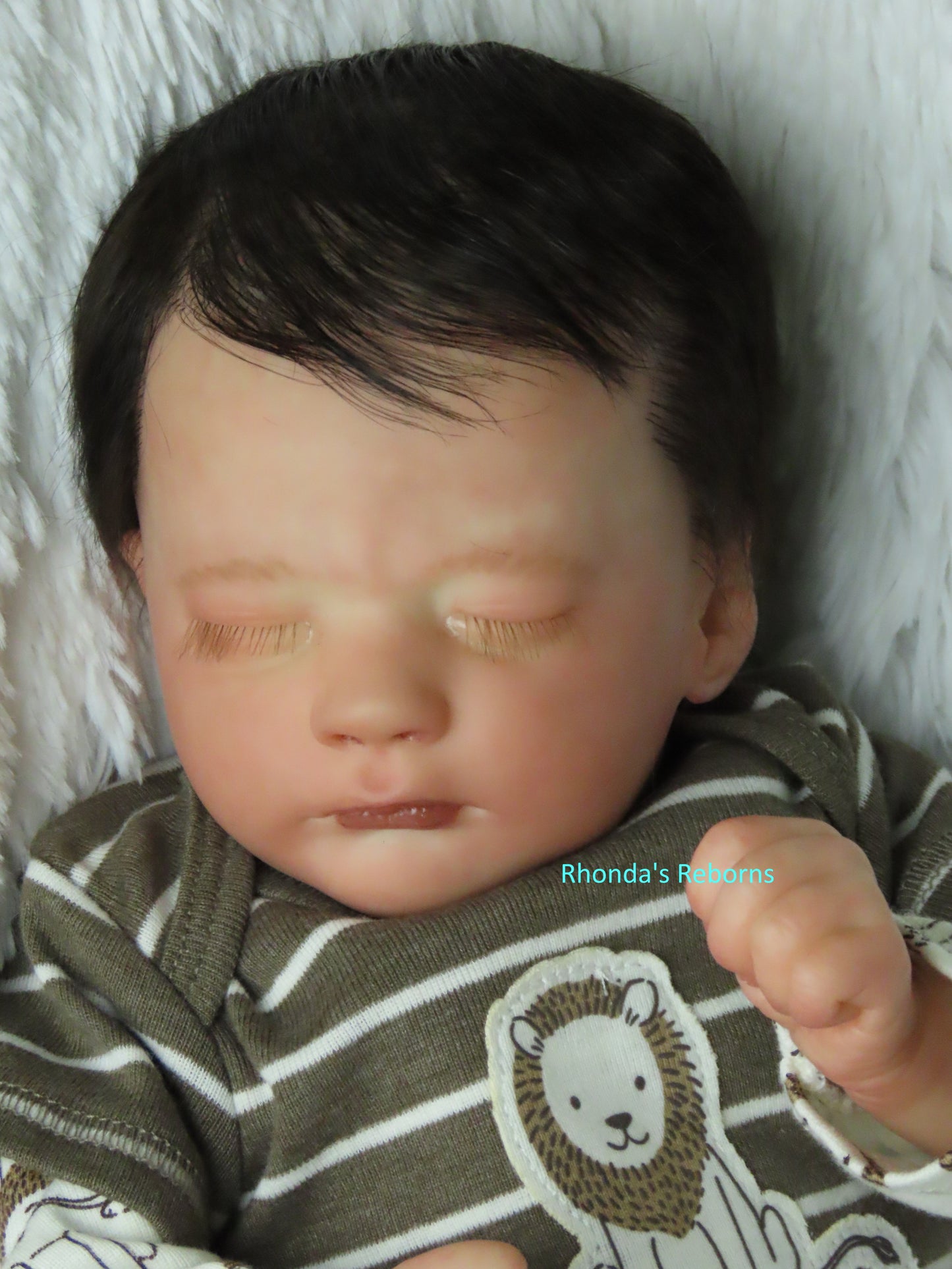 Ashley Sleeping - Custom Reborn Baby