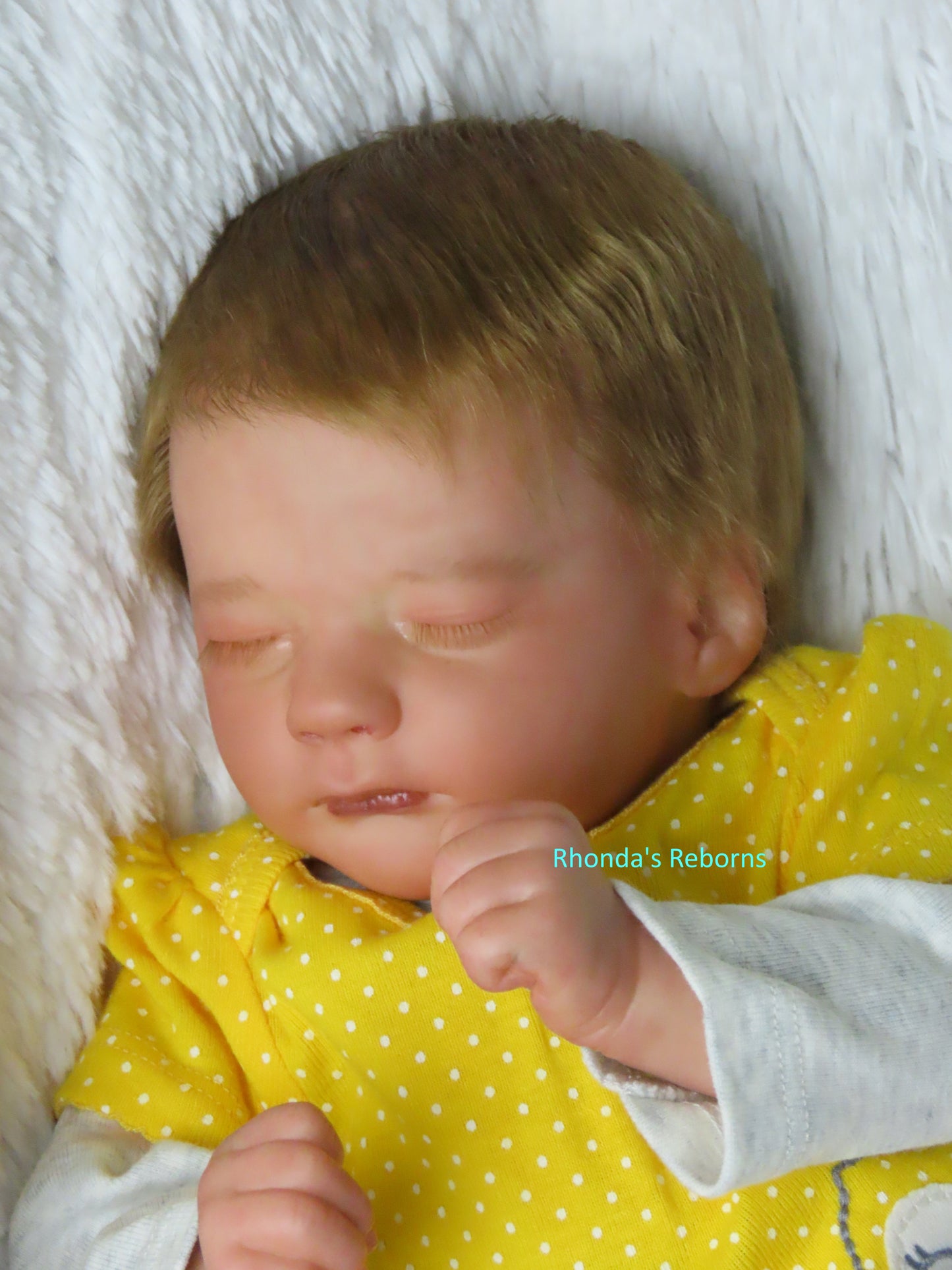 Ashley Sleeping - Custom Reborn Baby