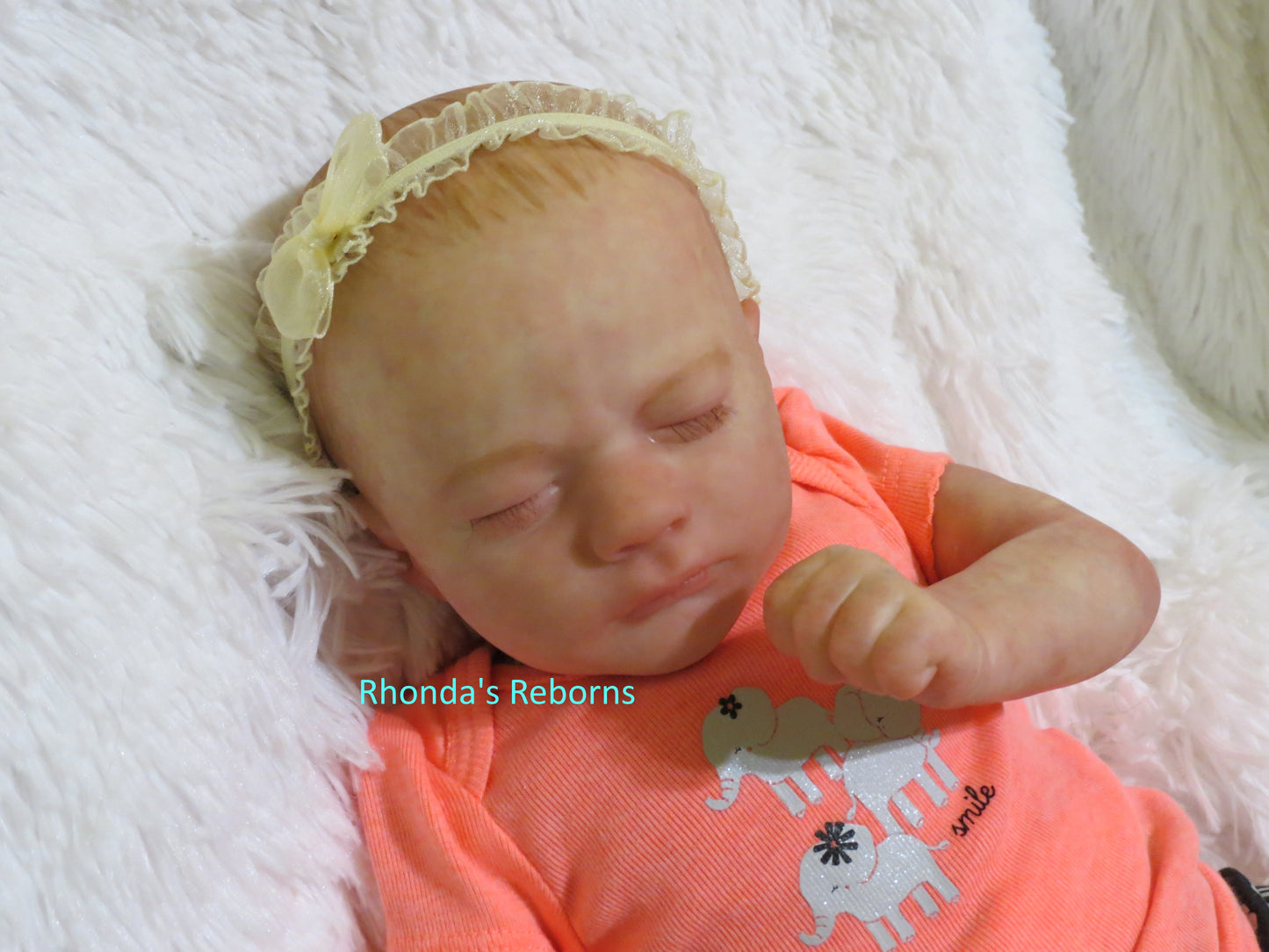 Ashley Sleeping - Custom Reborn Baby