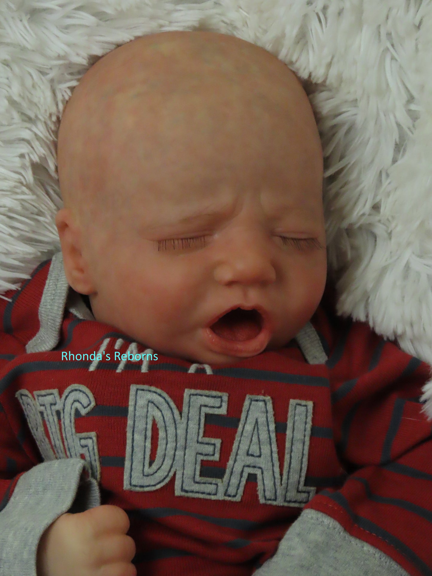 Blake Sleeping - Custom Reborn Baby