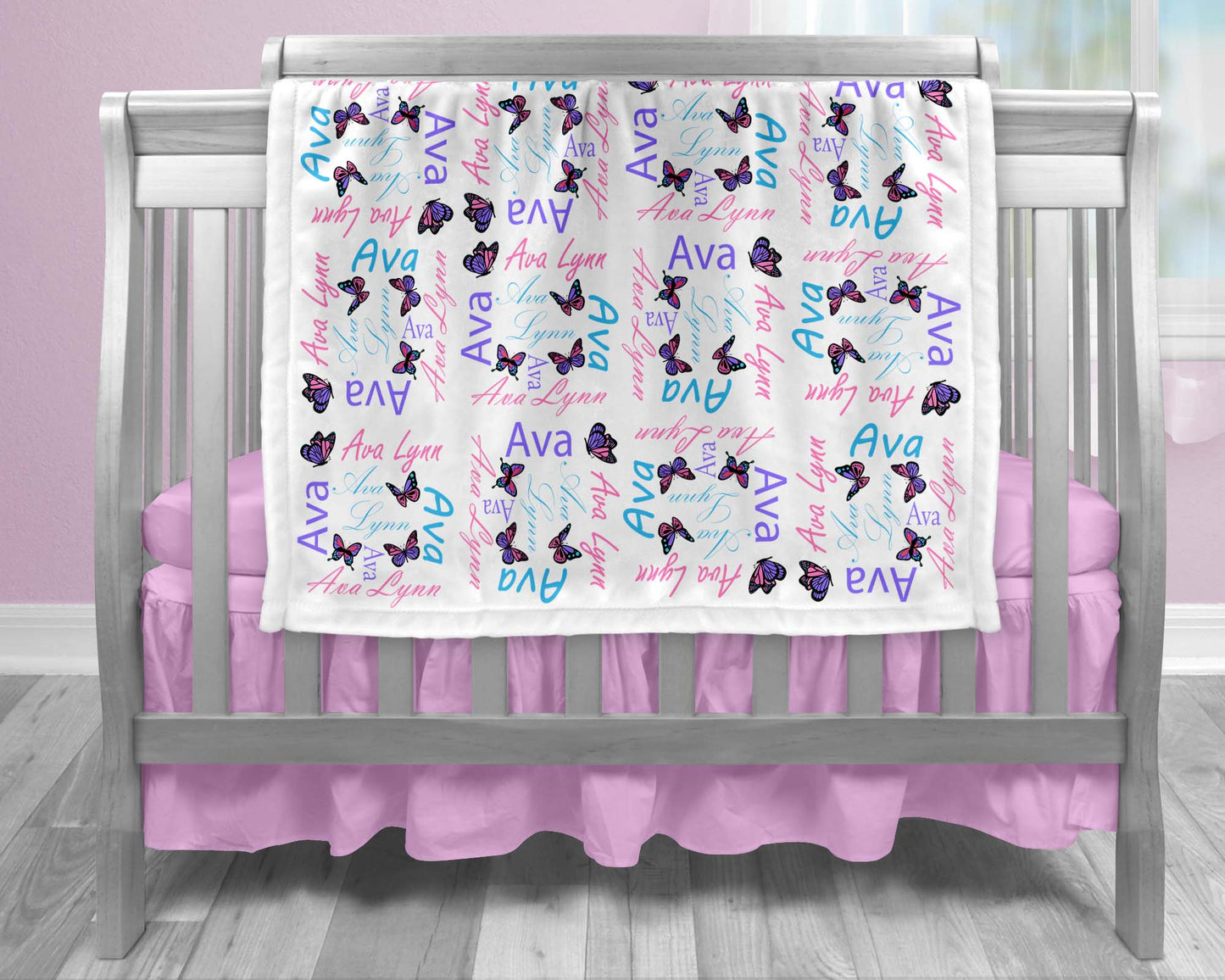 Butterfly Baby Blanket