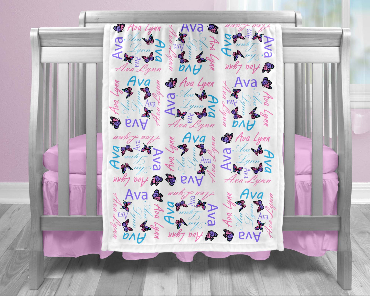 Butterfly Baby Blanket