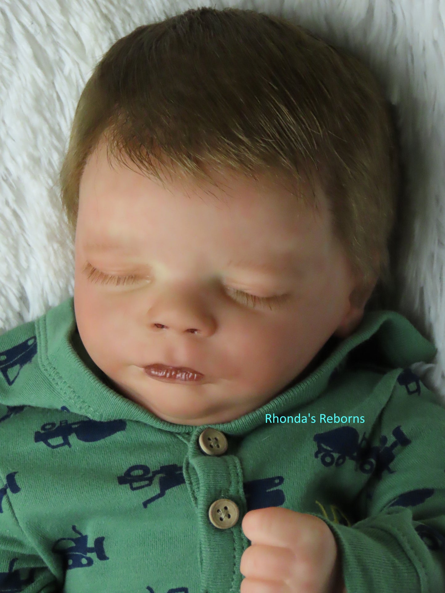 Charles Sleeping - Custom Reborn Baby