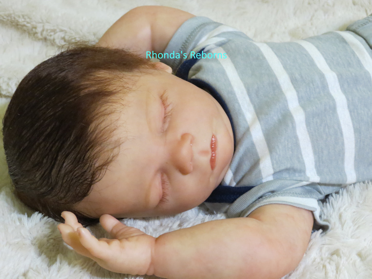 Charles Sleeping - Custom Reborn Baby