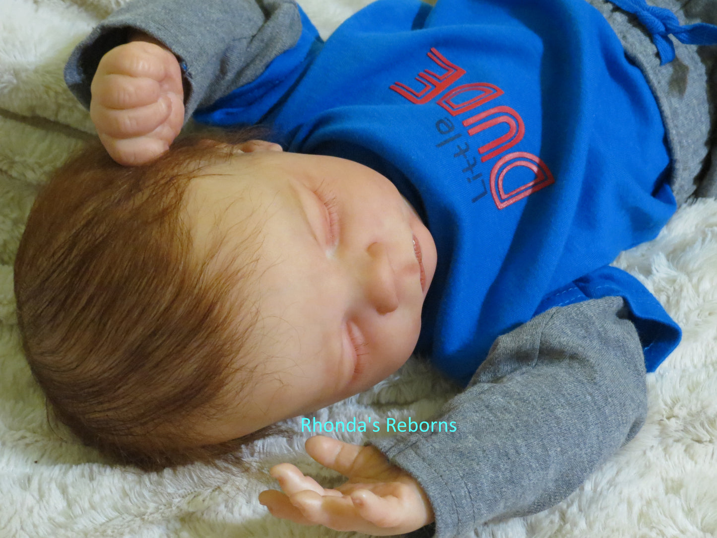 Charles Sleeping - Custom Reborn Baby