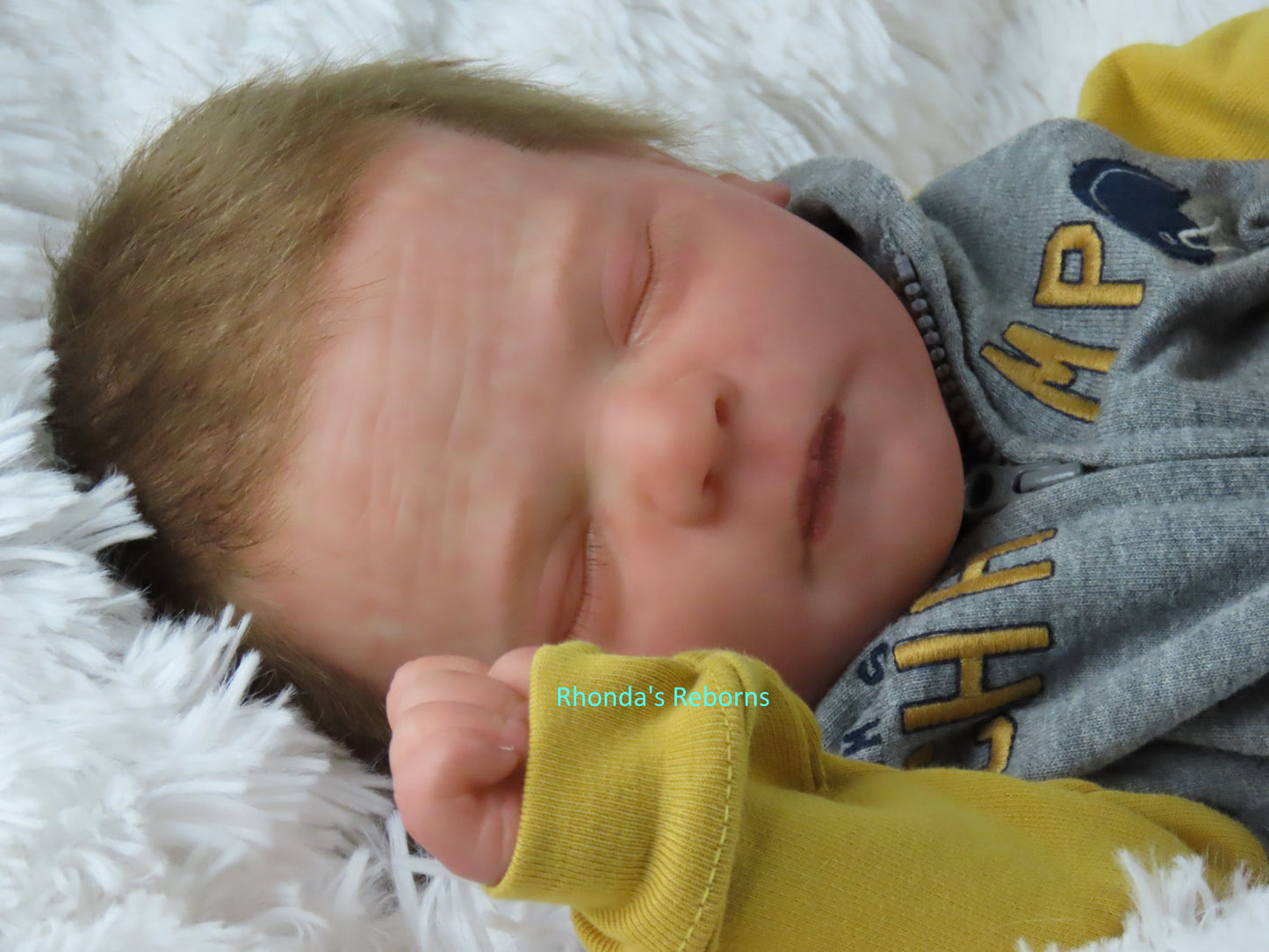 Chase Sleeping - Custom Reborn Baby