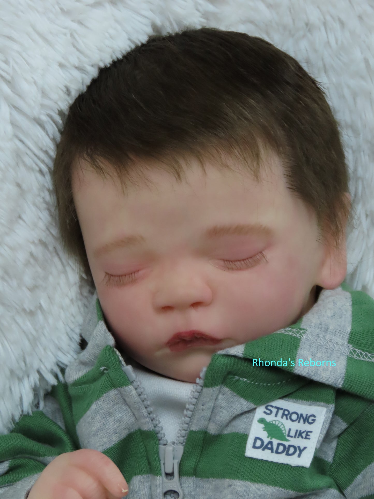 Christopher Sleeping - Custom Reborn Baby