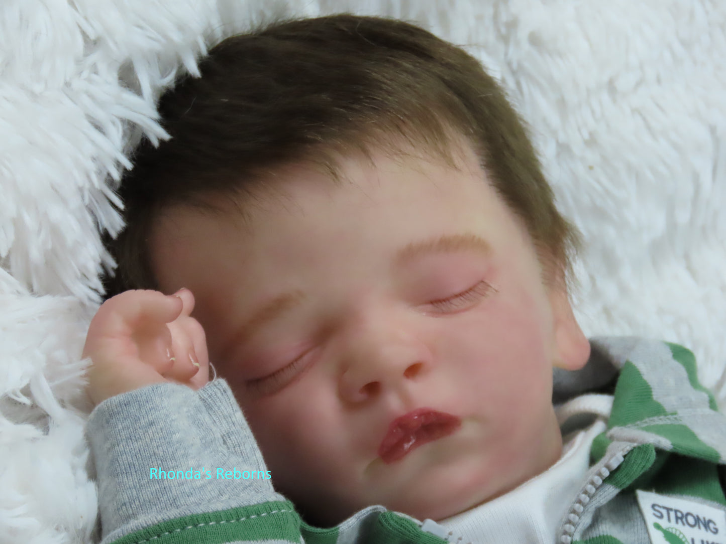 Christopher Sleeping - Custom Reborn Baby