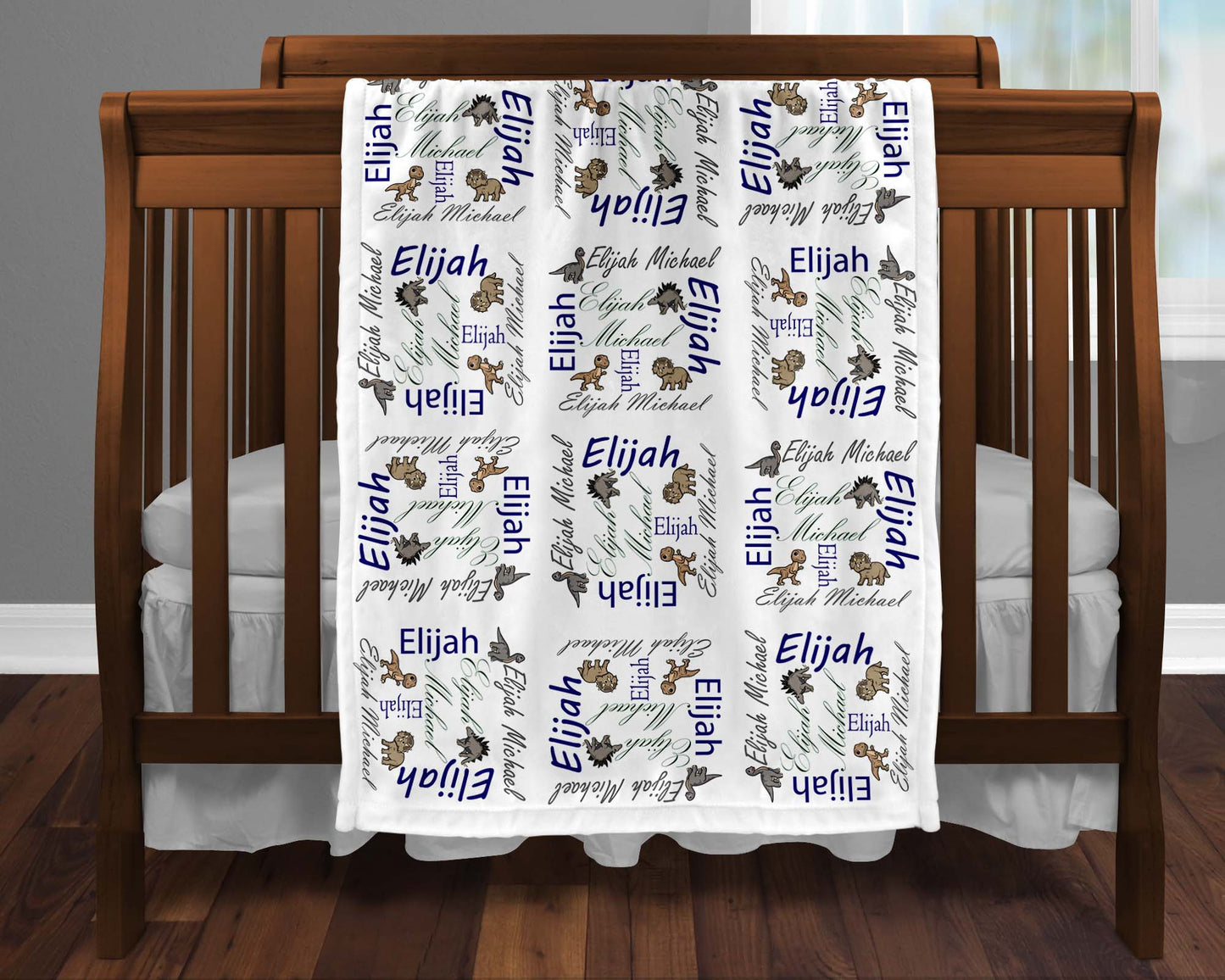 Dinosaurs Baby Blanket