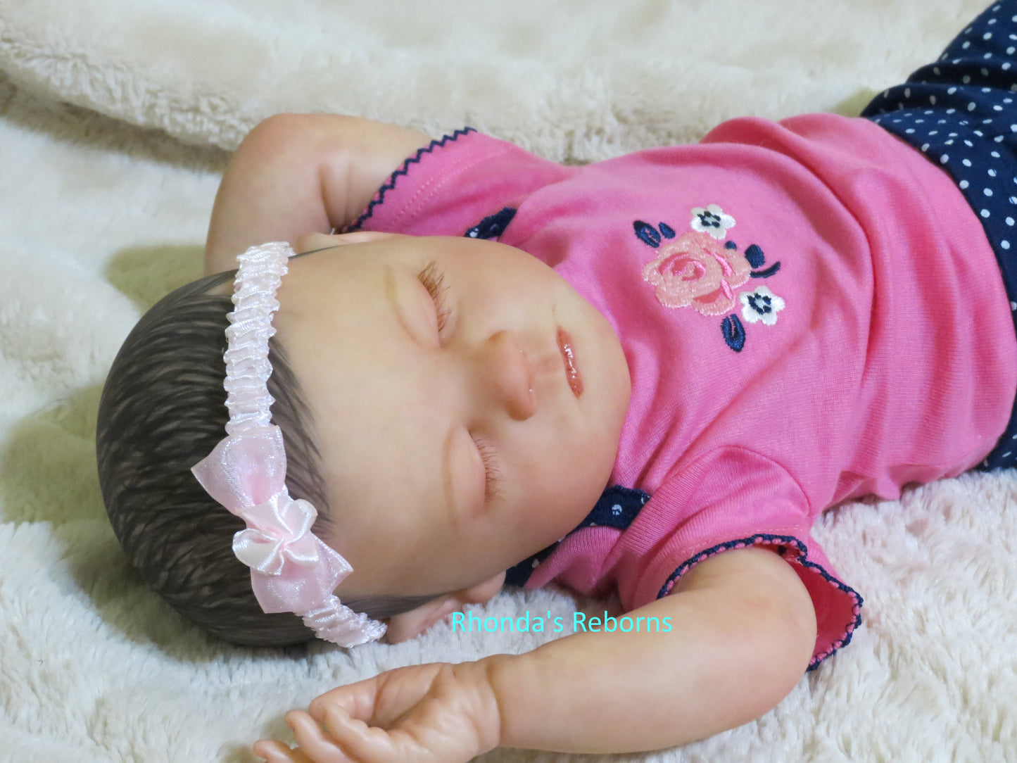 Elizabeth Sleeping - Custom Reborn Baby