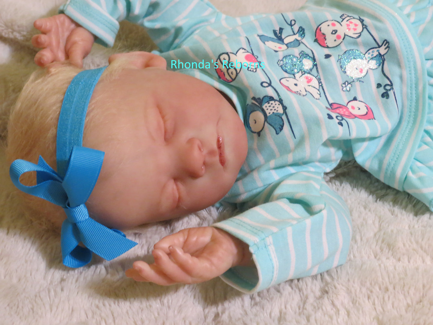 Elizabeth Sleeping - Custom Reborn Baby