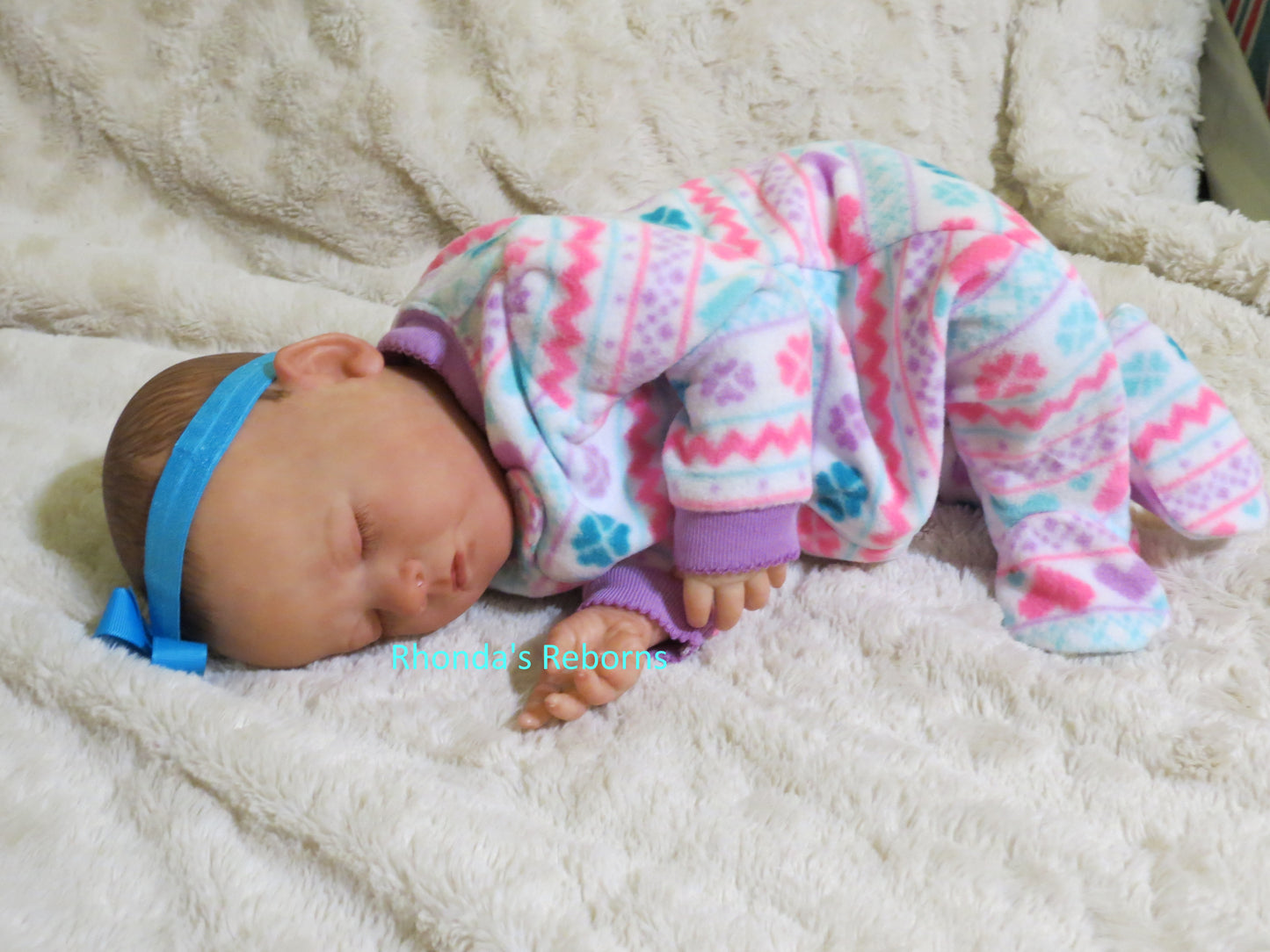 Elizabeth Sleeping - Custom Reborn Baby