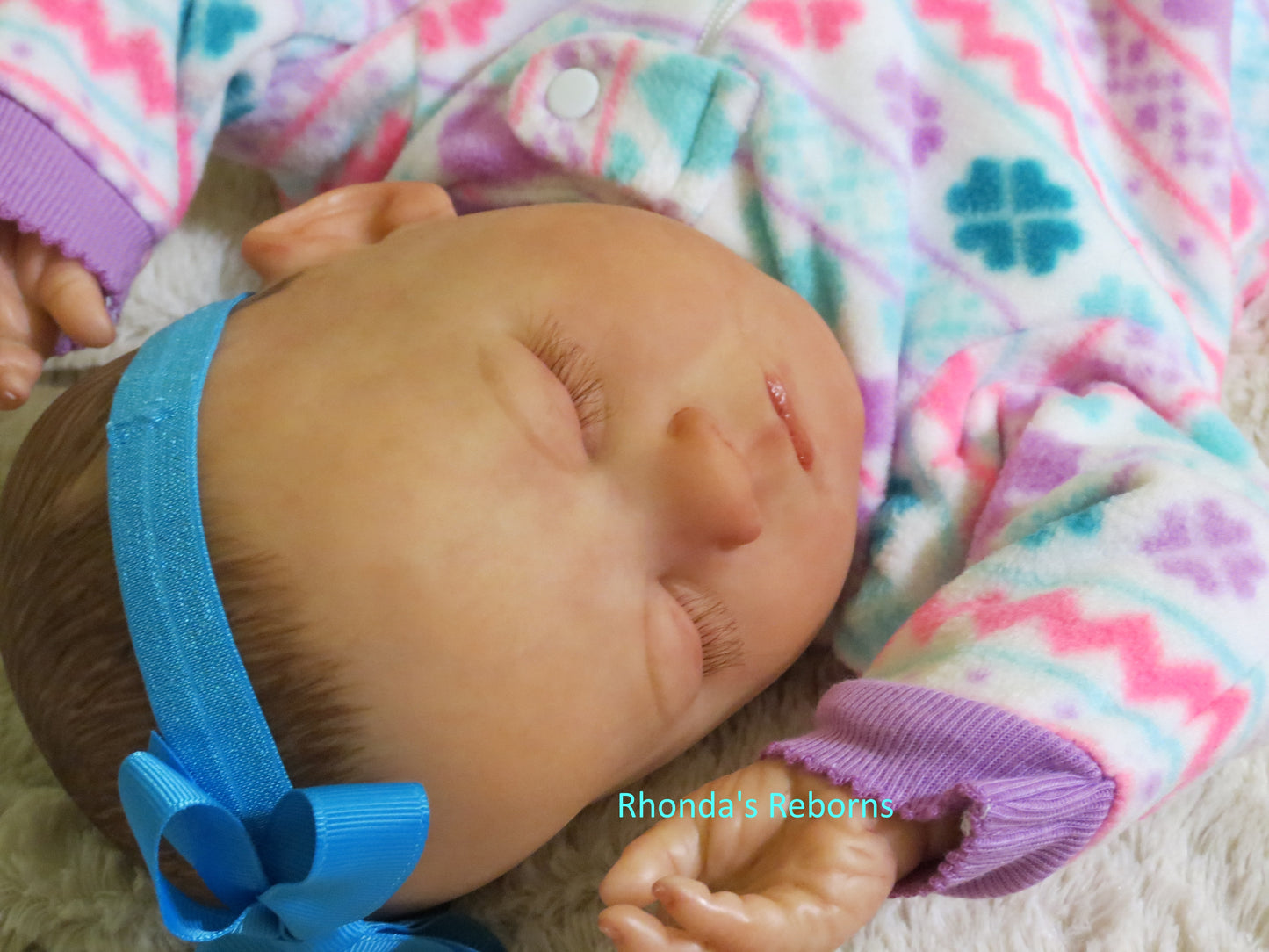 Elizabeth Sleeping - Custom Reborn Baby