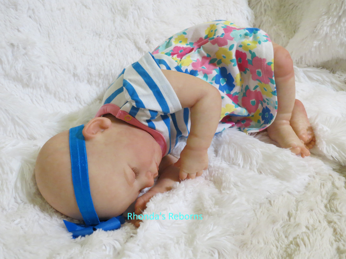 Elizabeth Sleeping - Custom Reborn Baby